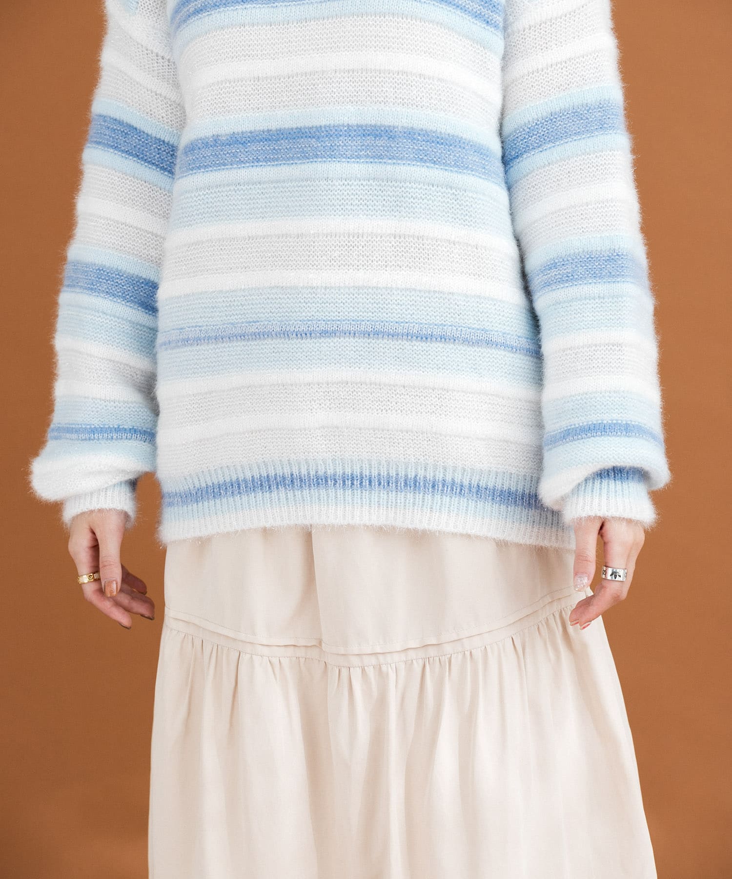 身長：160cm サイズ：one