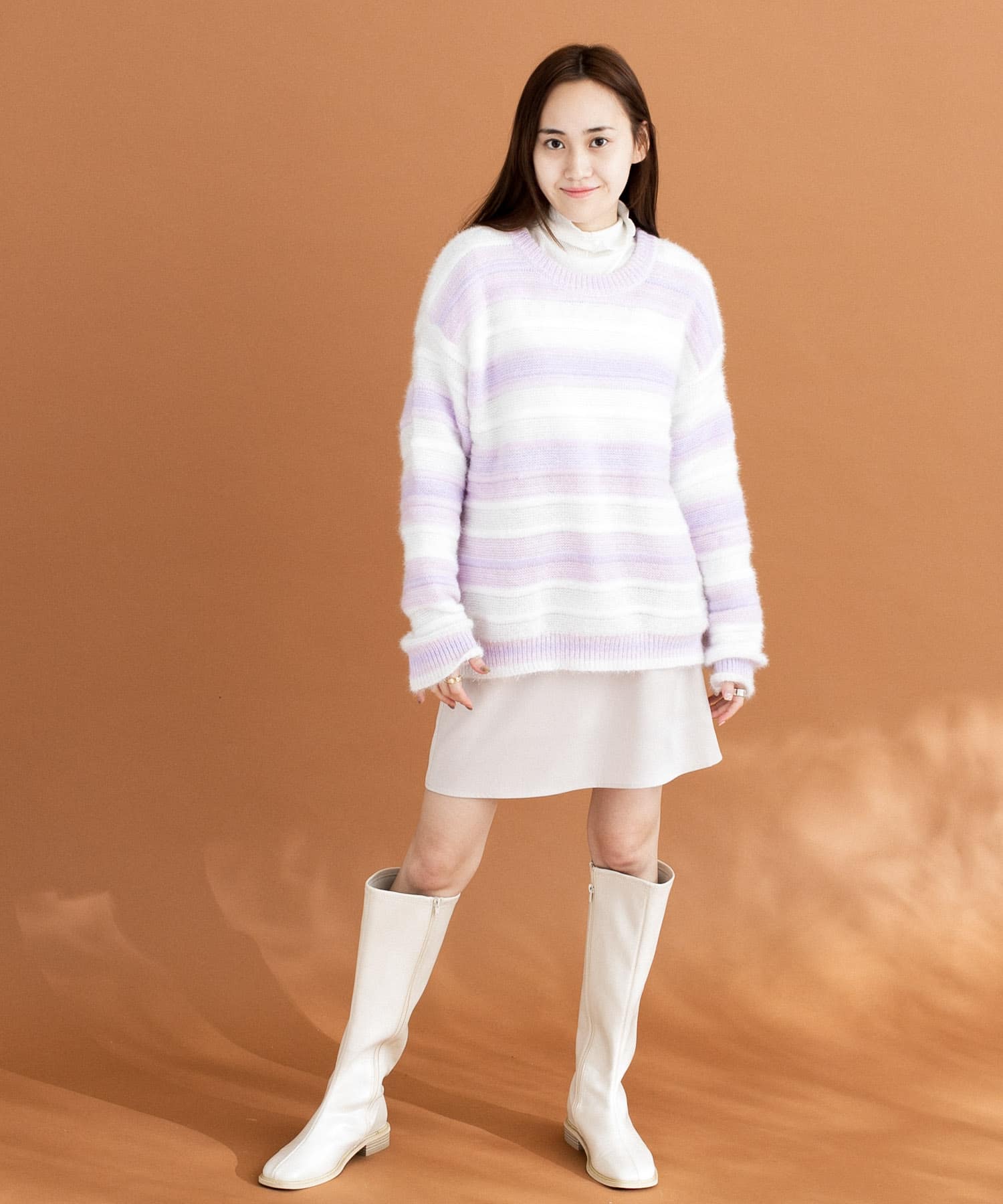 身長：160cm サイズ：one