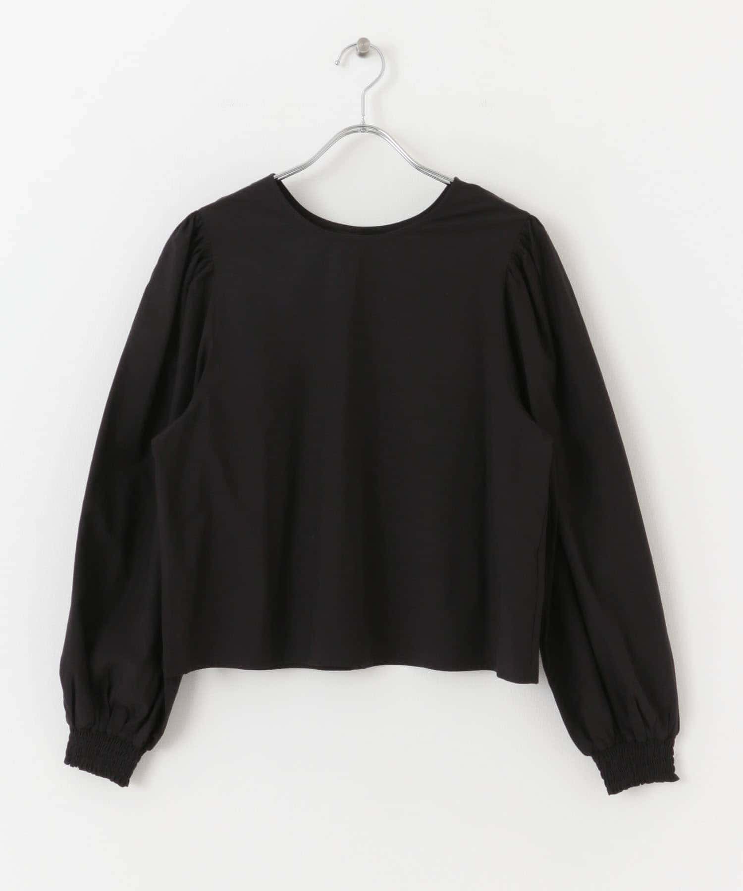 2WAYボリュームスリーブブラウス BLACK one