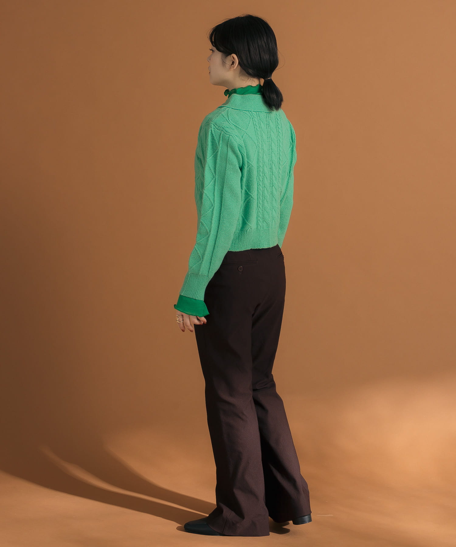 身長：157cm サイズ：one