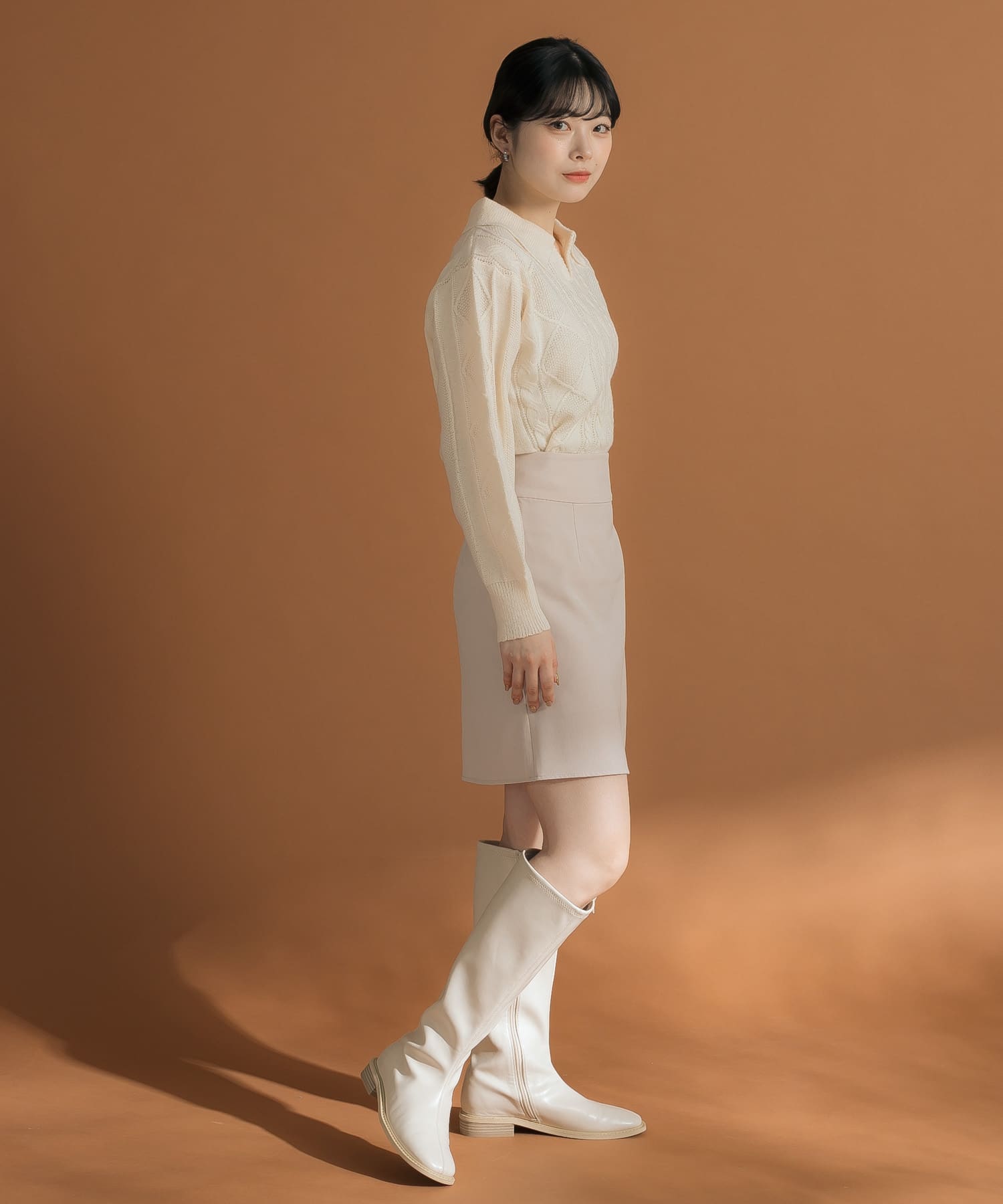 身長：157cm サイズ：one