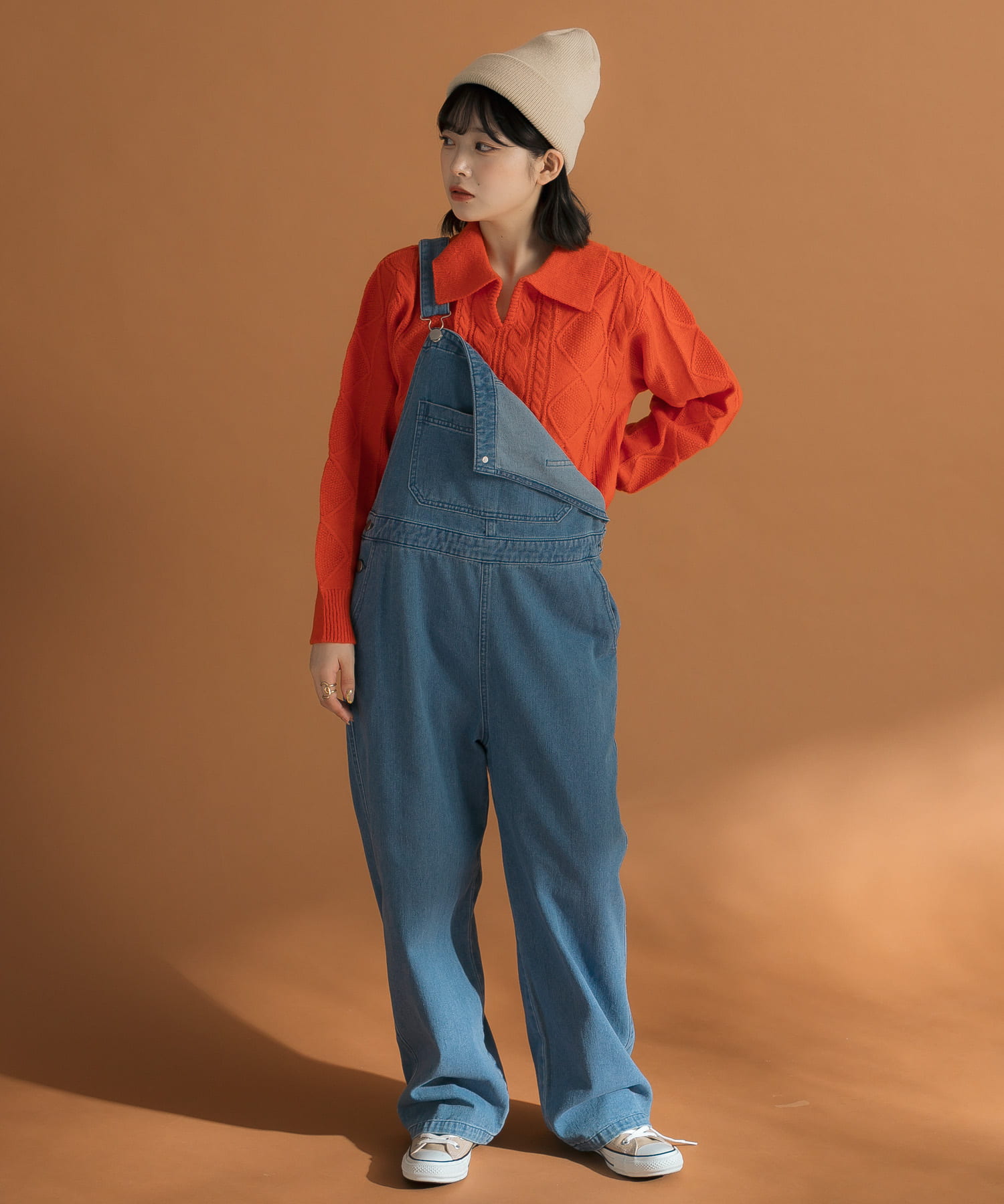 身長：157cm サイズ：one