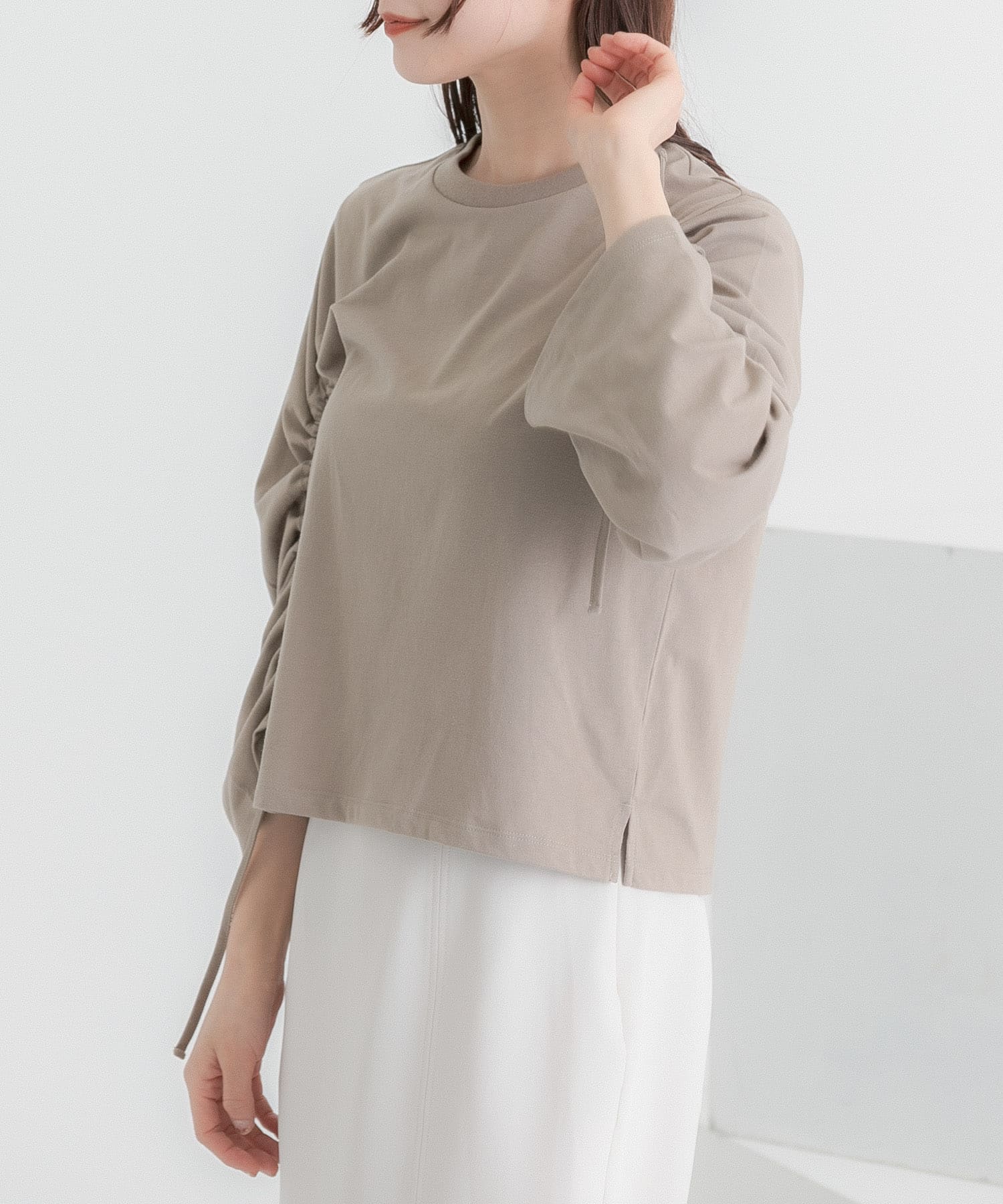 身長：160cm サイズ：one