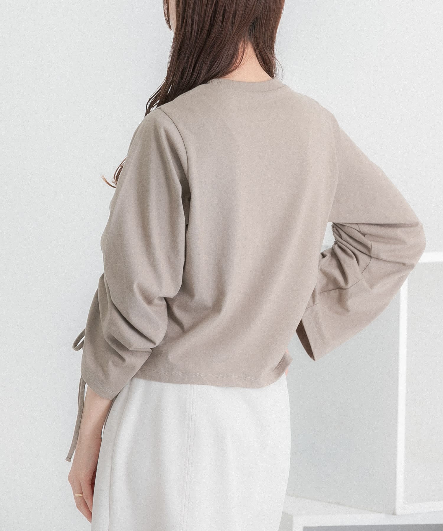 身長：160cm サイズ：one