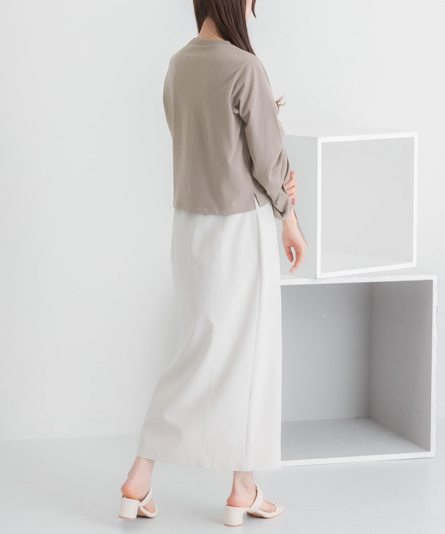 身長：160cm サイズ：one