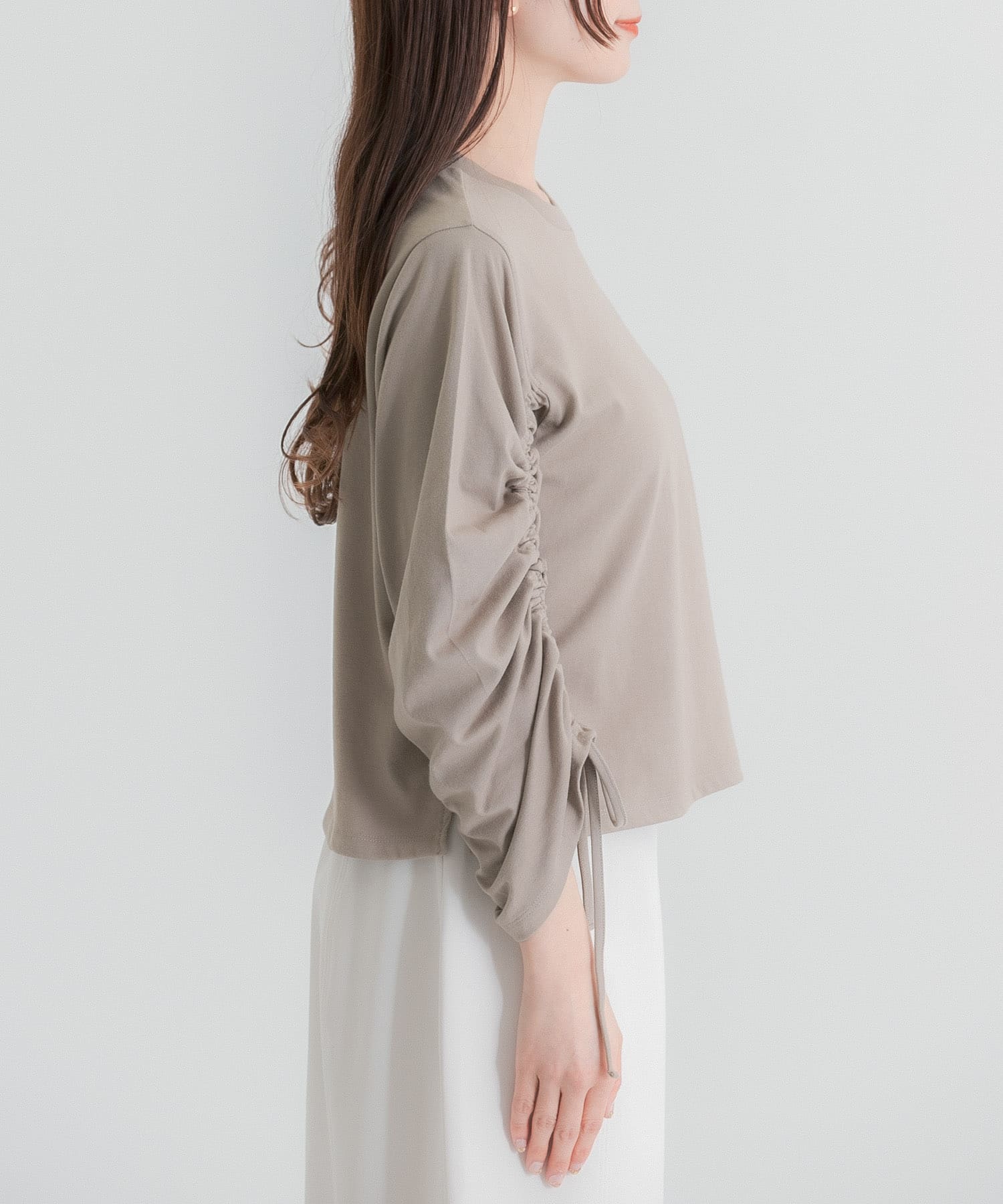 身長：160cm サイズ：one