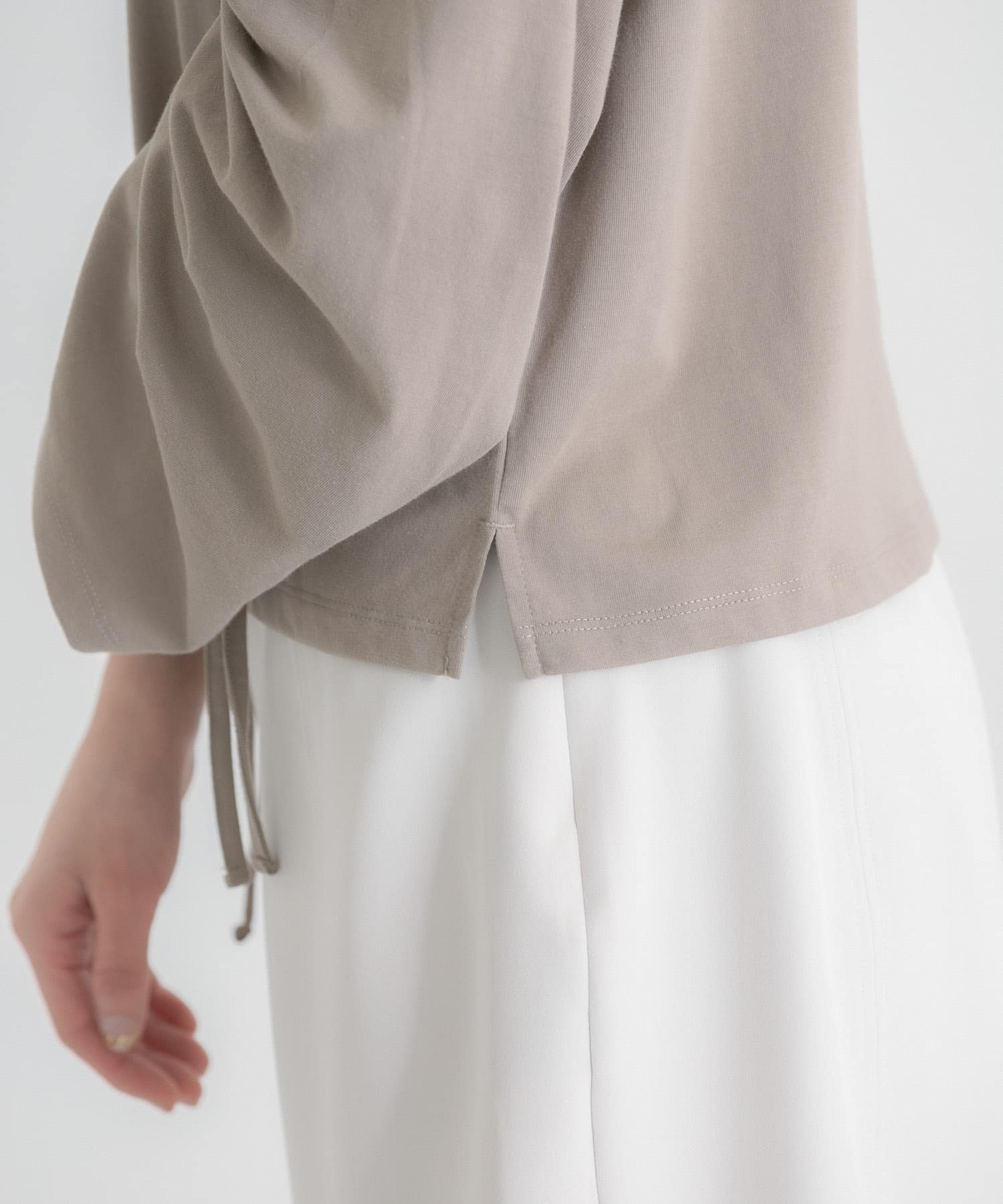 身長：160cm サイズ：one