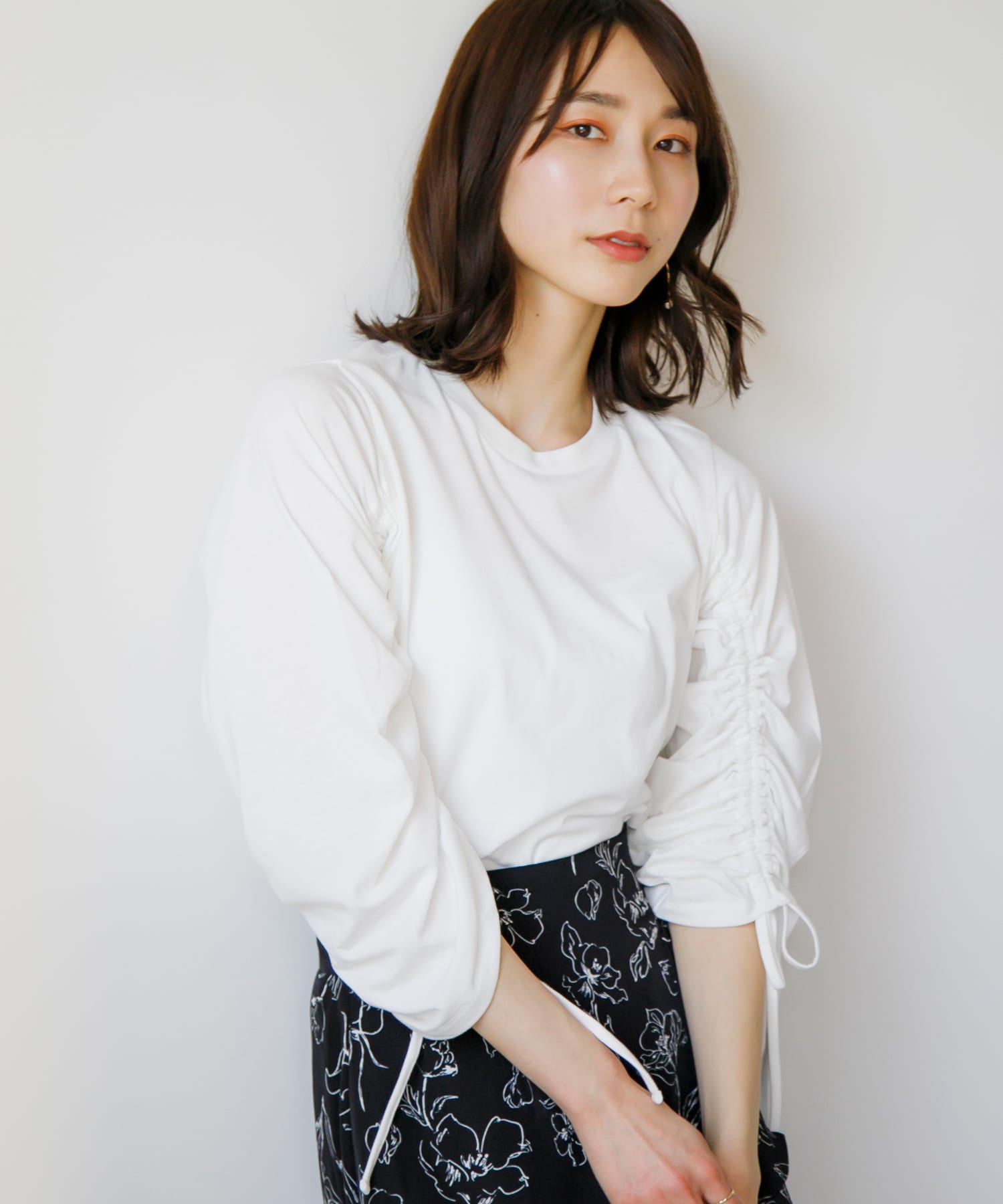 身長：165cm サイズ：one