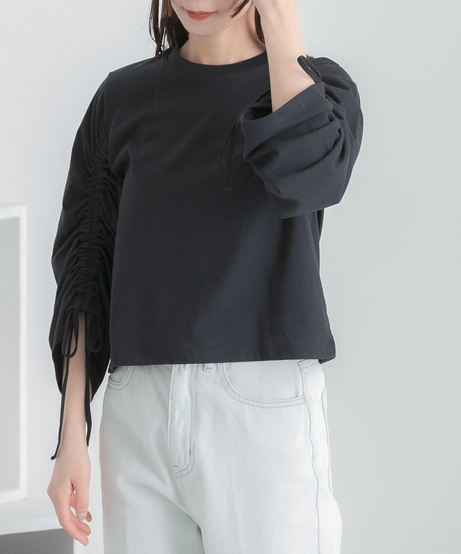 身長：160cm サイズ：one