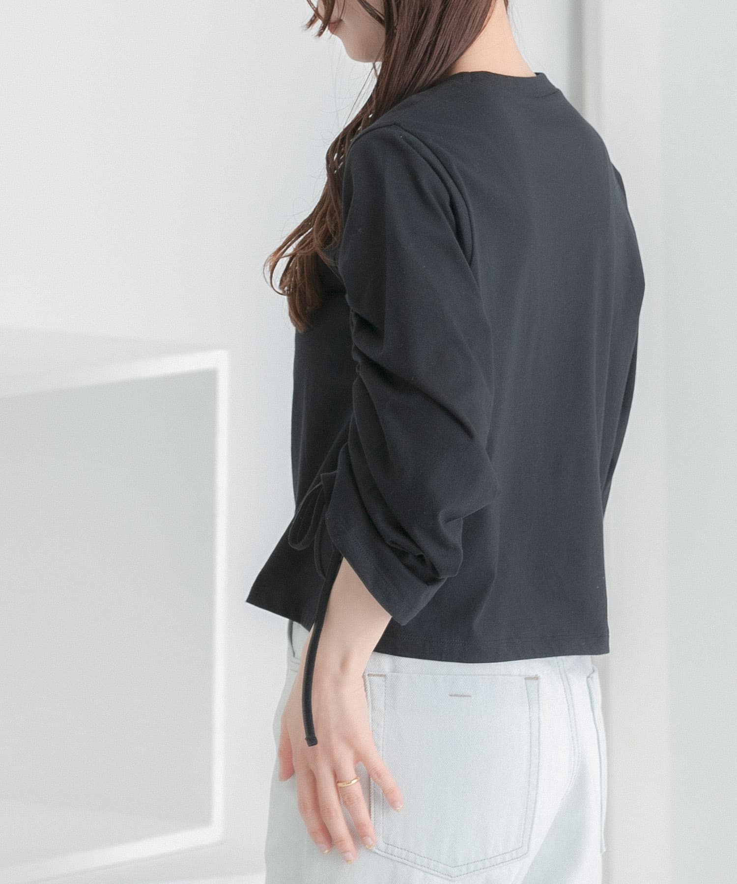 身長：160cm サイズ：one