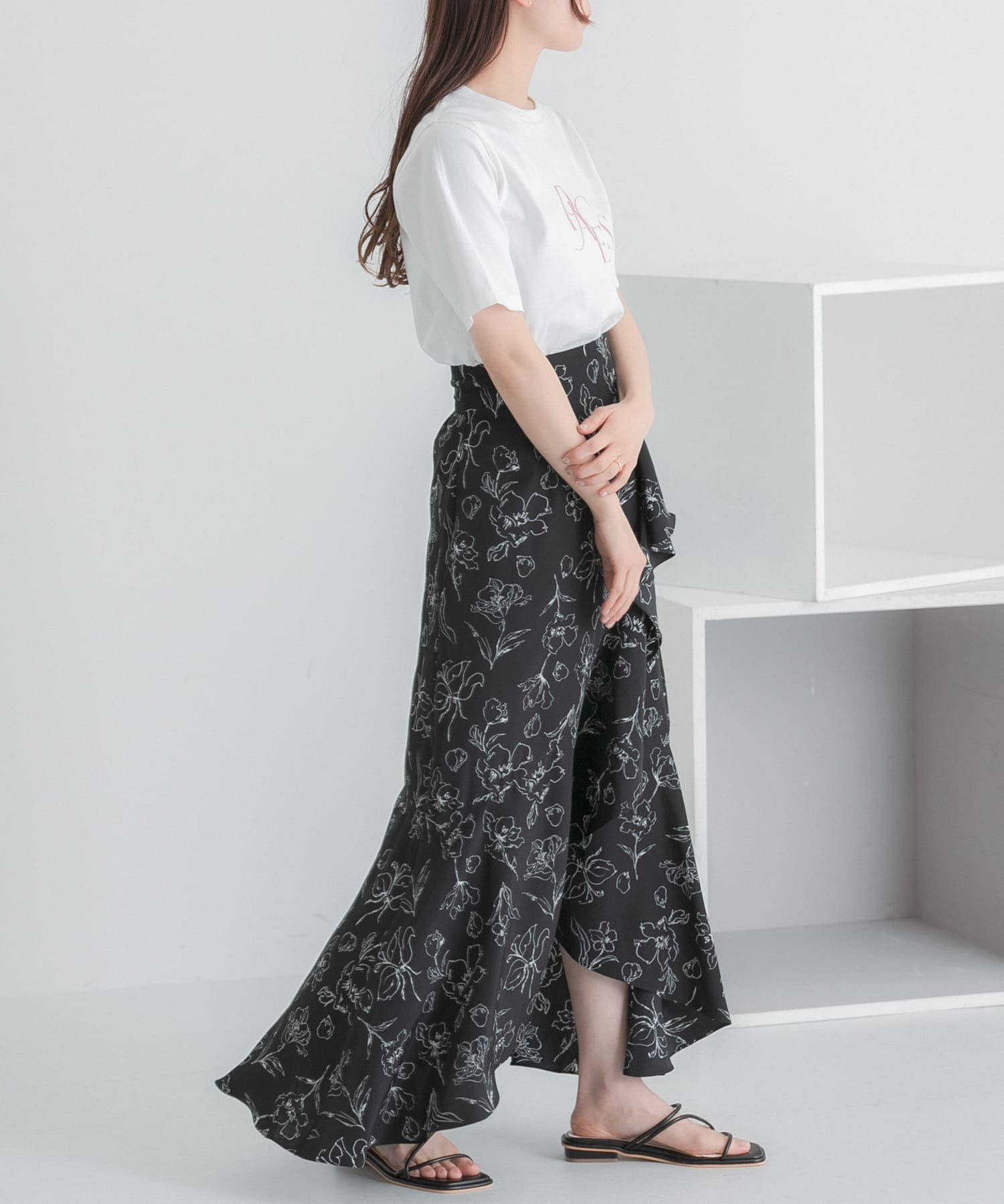 身長：160cm サイズ：one