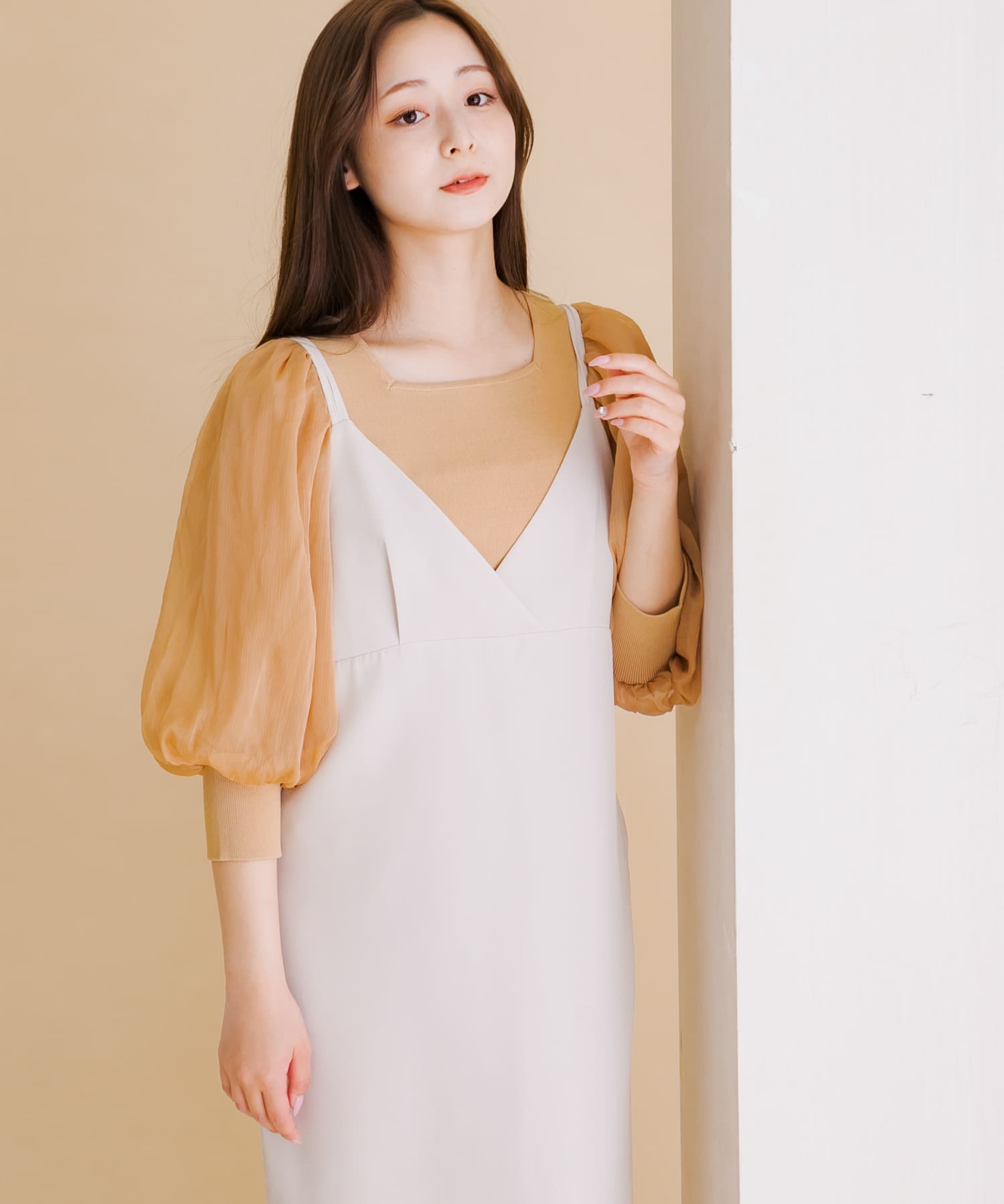 身長：154cm サイズ：one