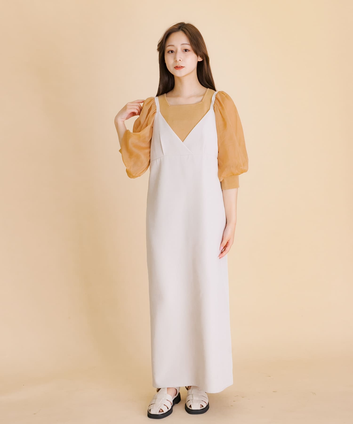 身長：154cm サイズ：one