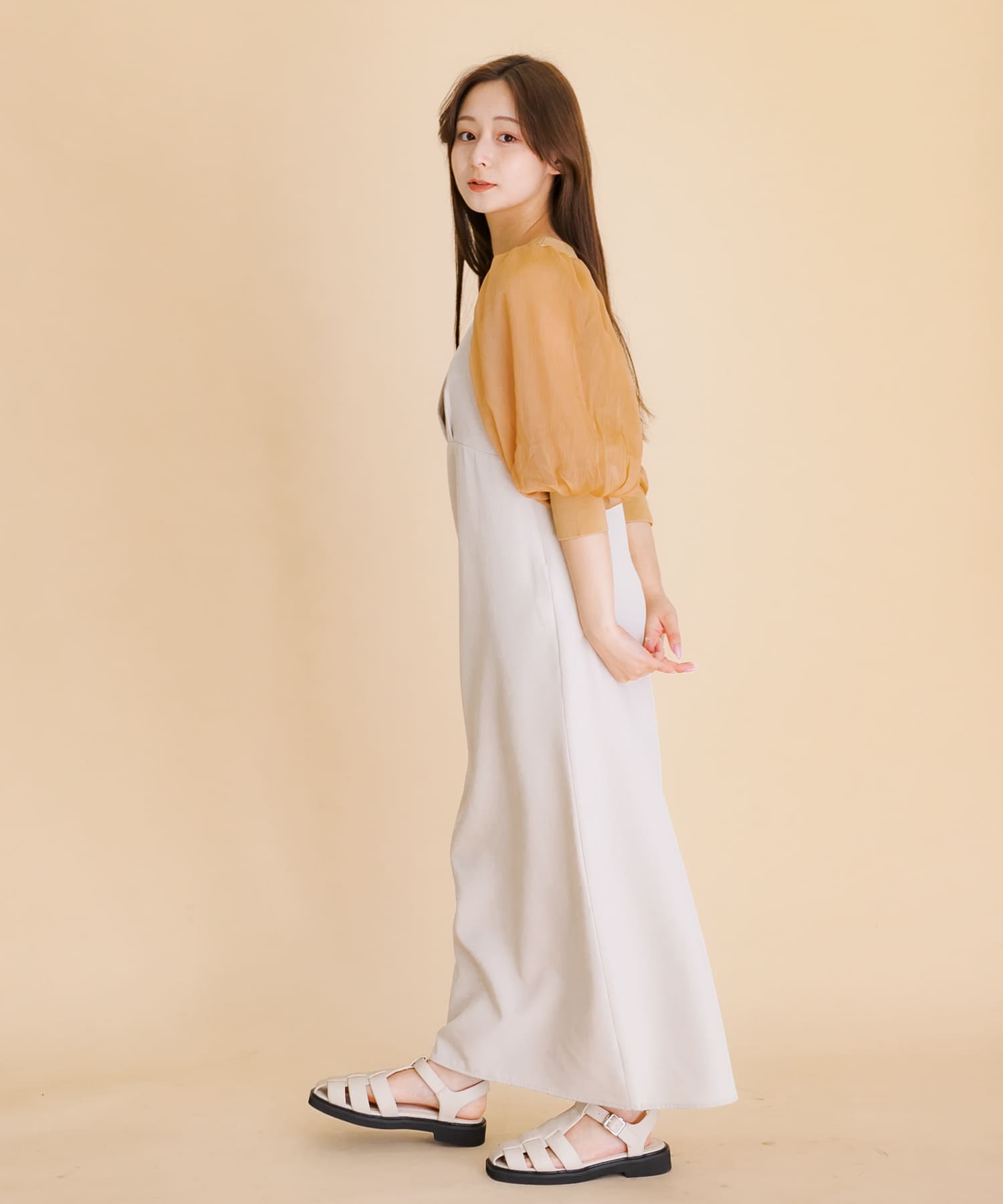 身長：154cm サイズ：one