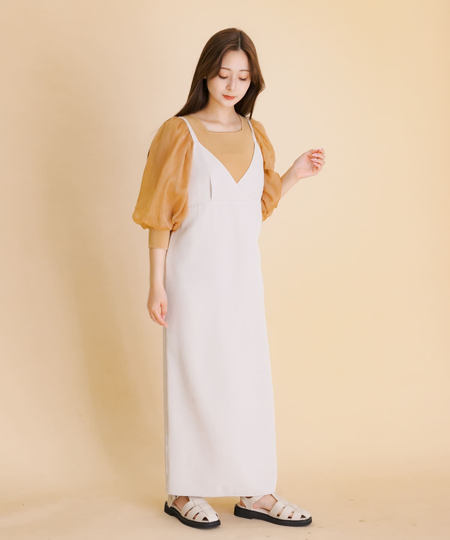 身長：154cm サイズ：one