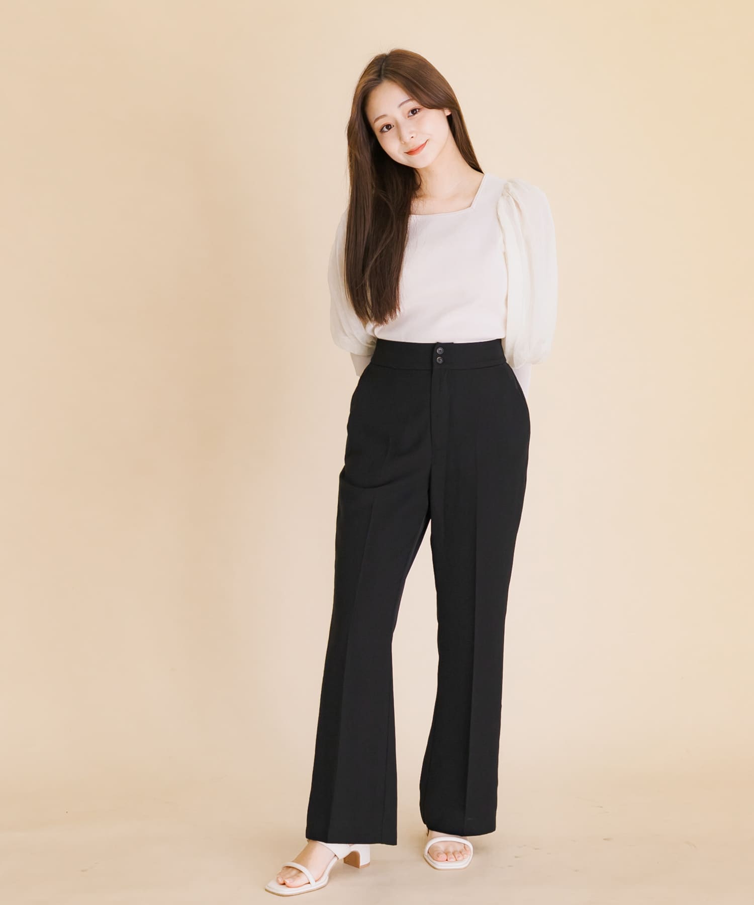 身長：154cm サイズ：one