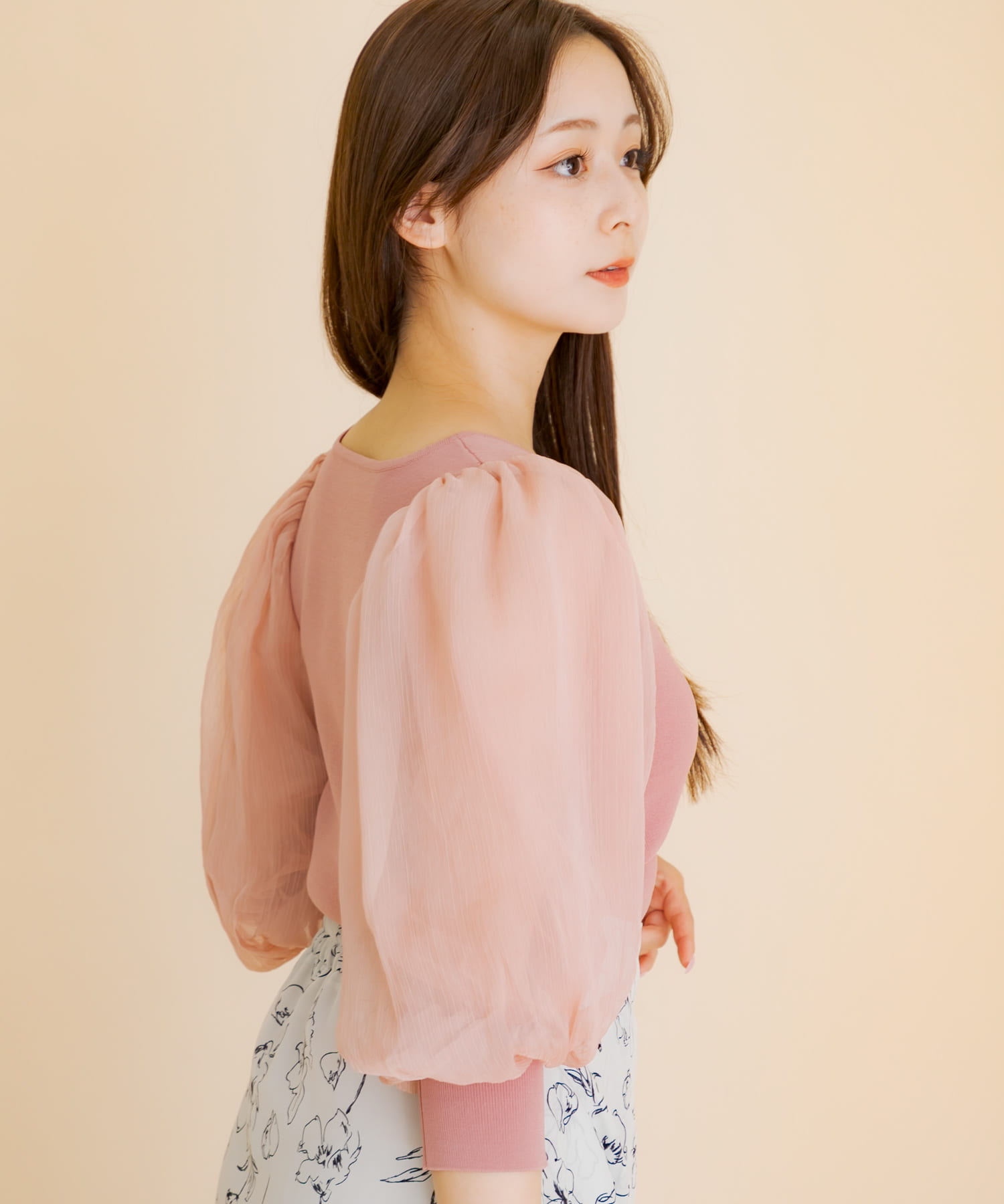 身長：154cm サイズ：one