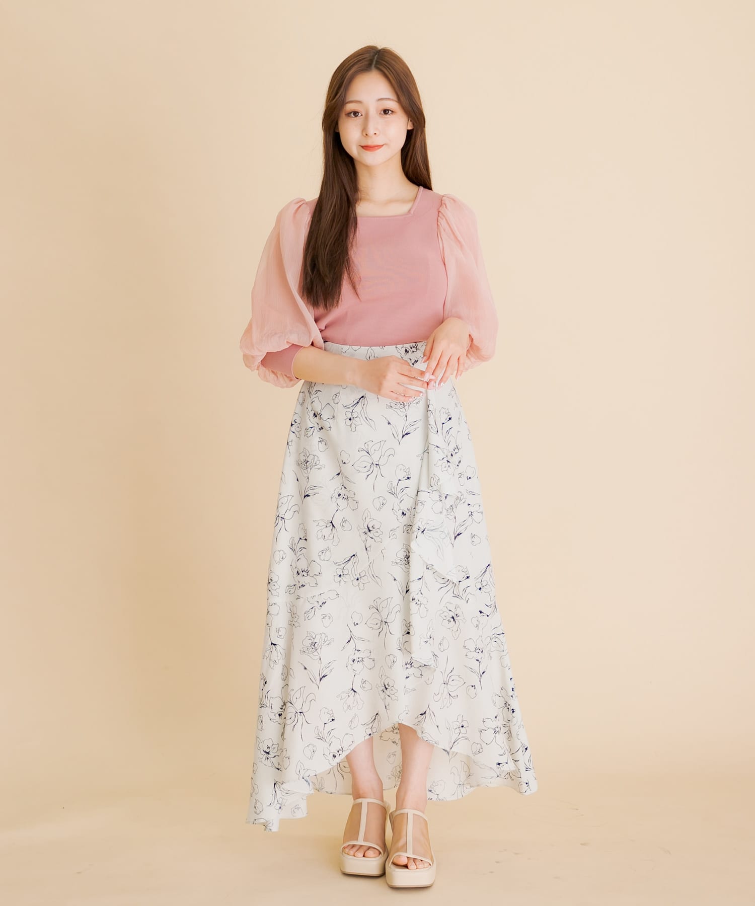 身長：154cm サイズ：one
