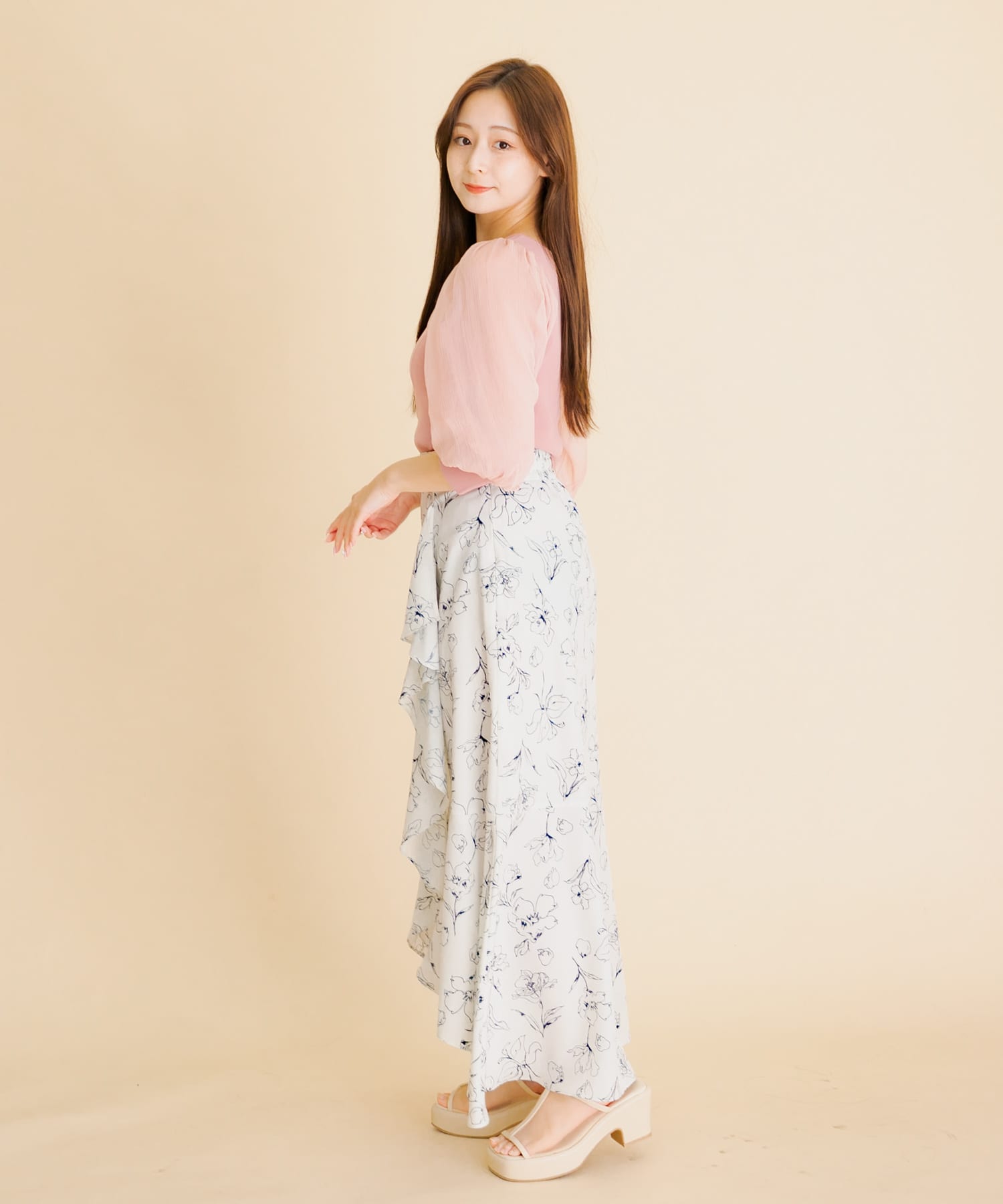身長：154cm サイズ：one