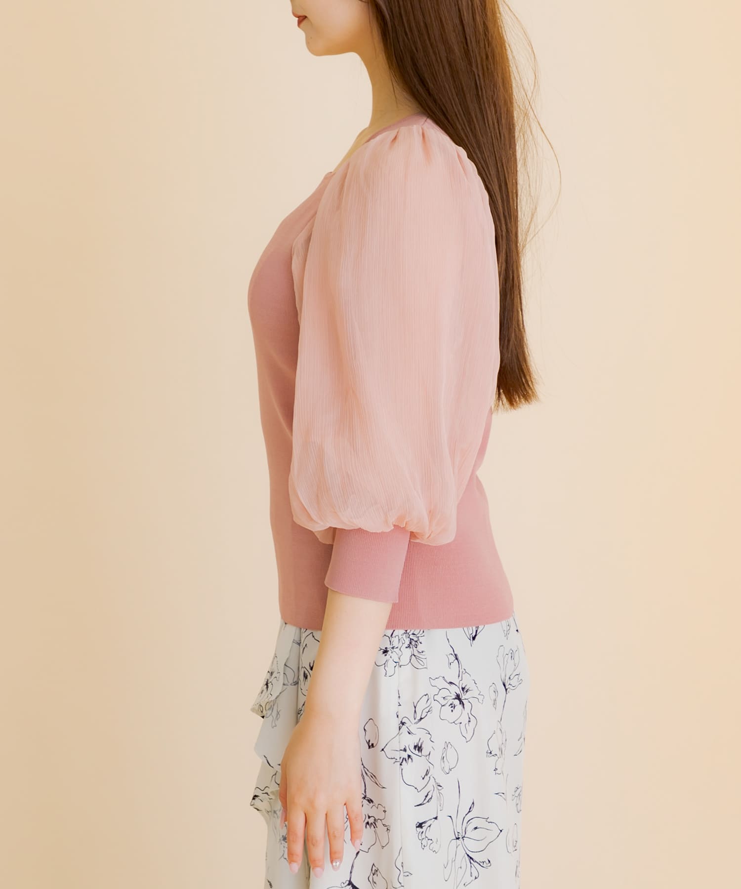 身長：154cm サイズ：one