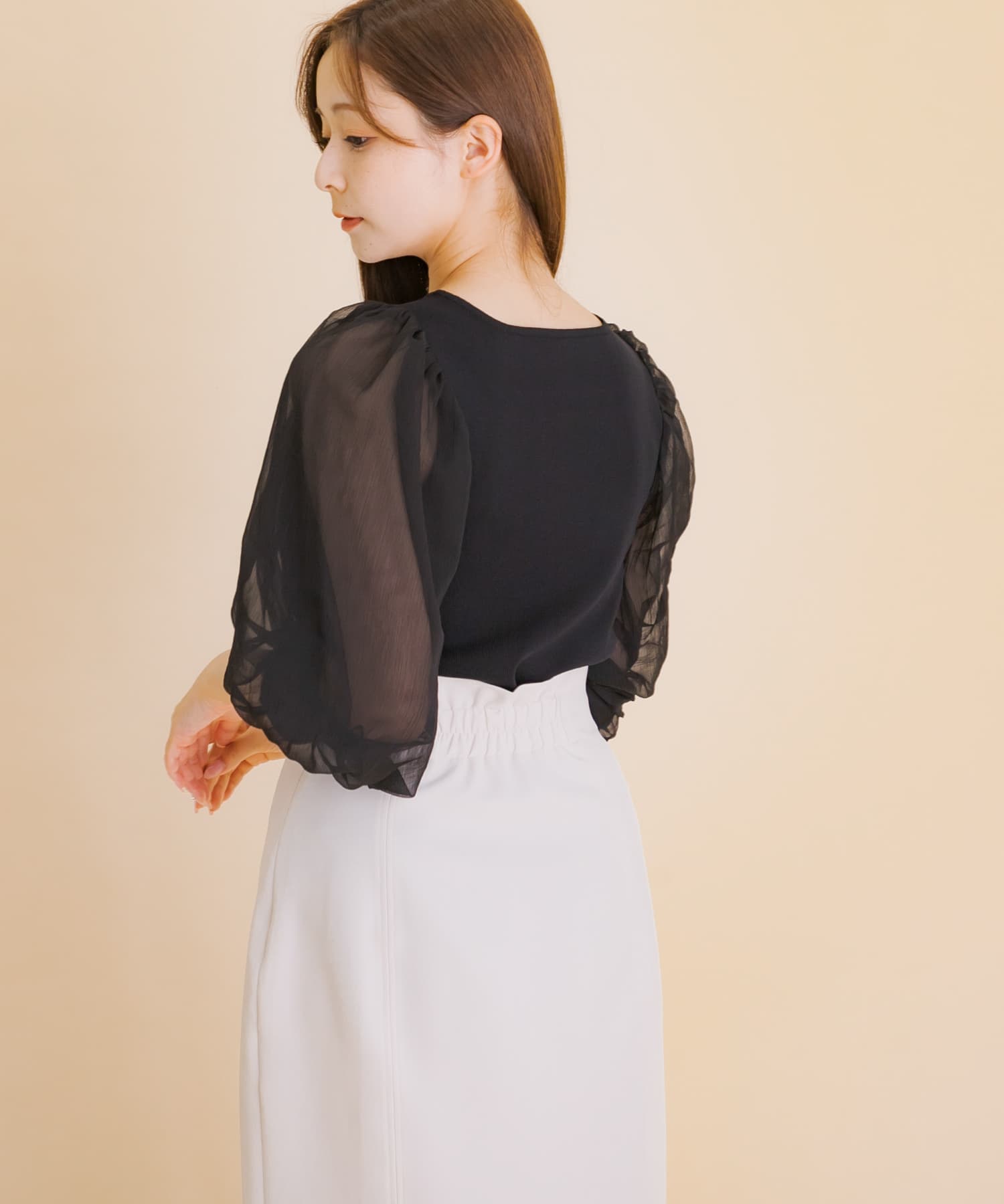 身長：154cm サイズ：one