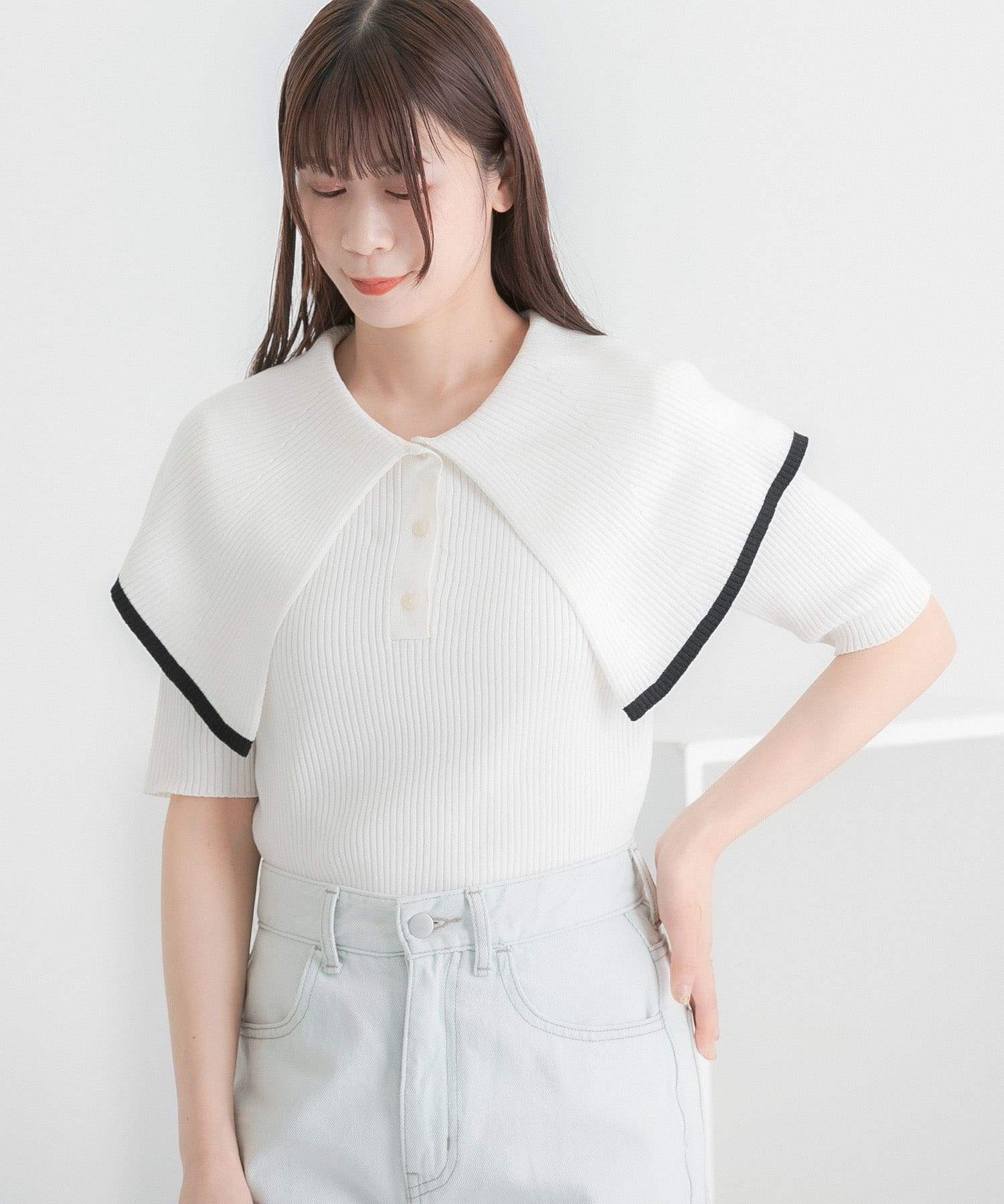 身長：160cm サイズ：one