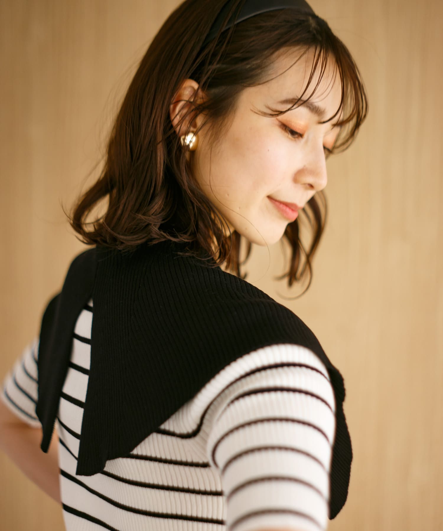 身長：165cm サイズ：one