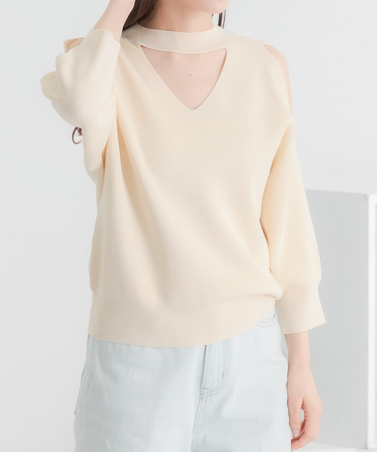 身長：160cm サイズ：one
