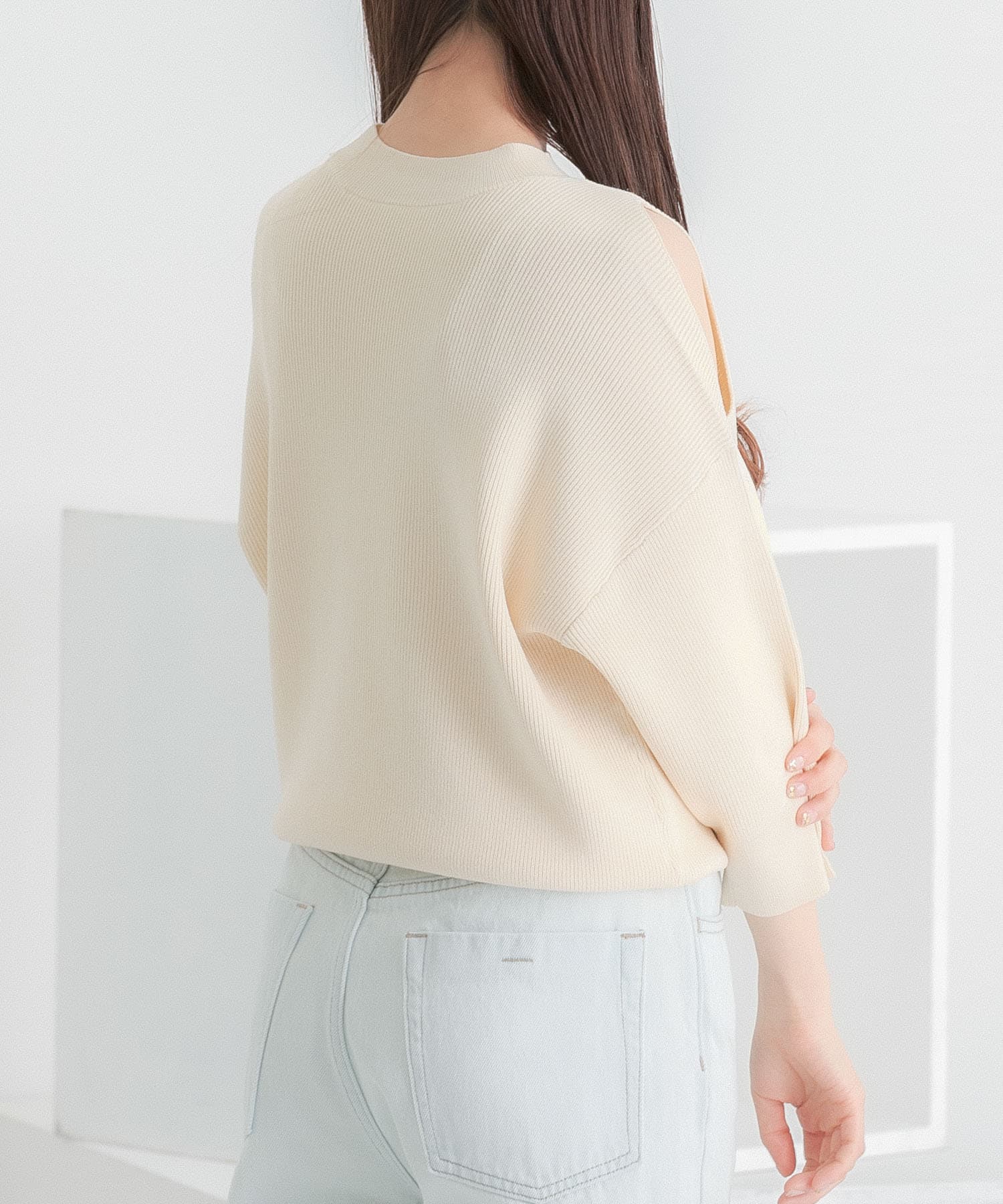 身長：160cm サイズ：one