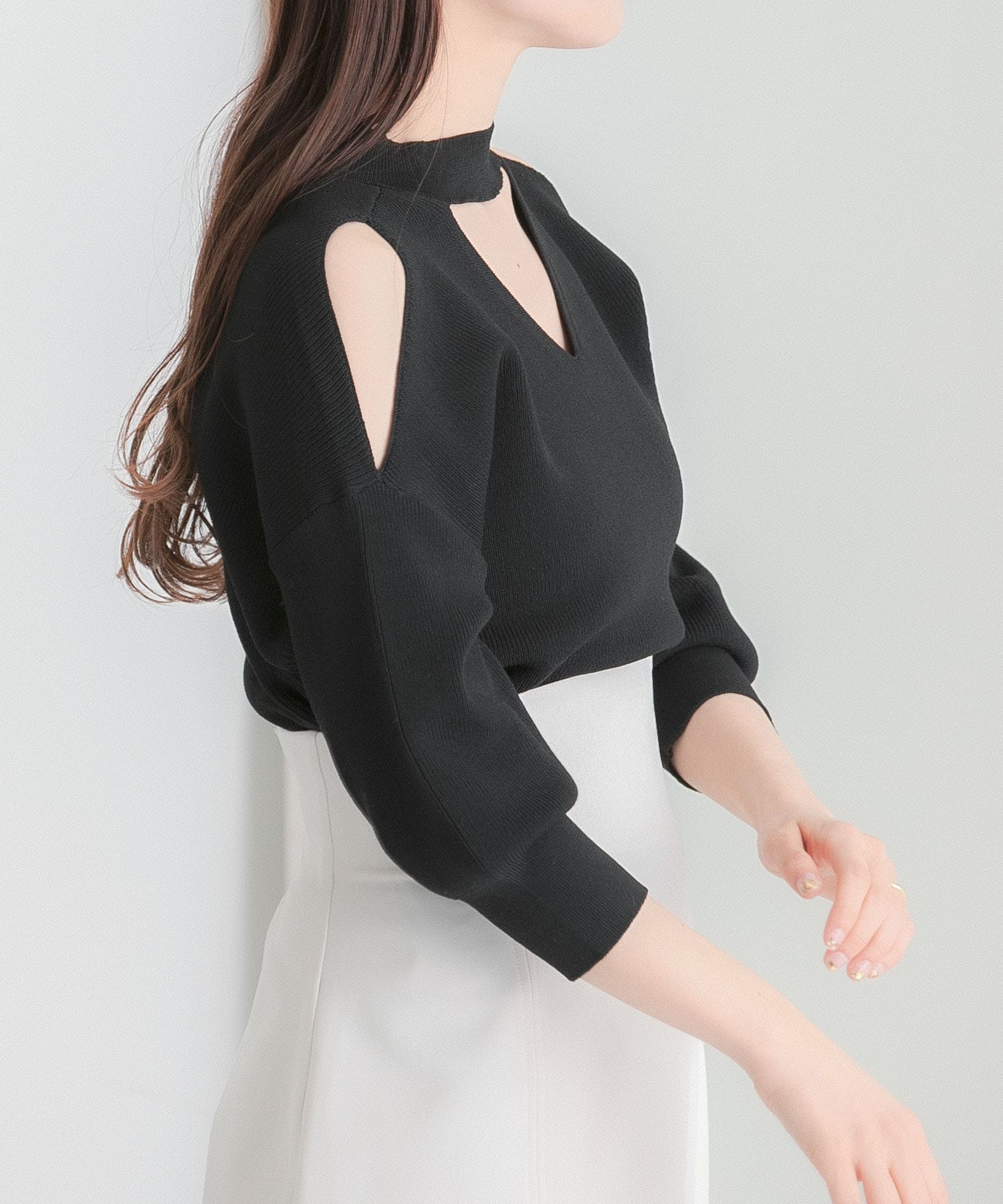 身長：160cm サイズ：one