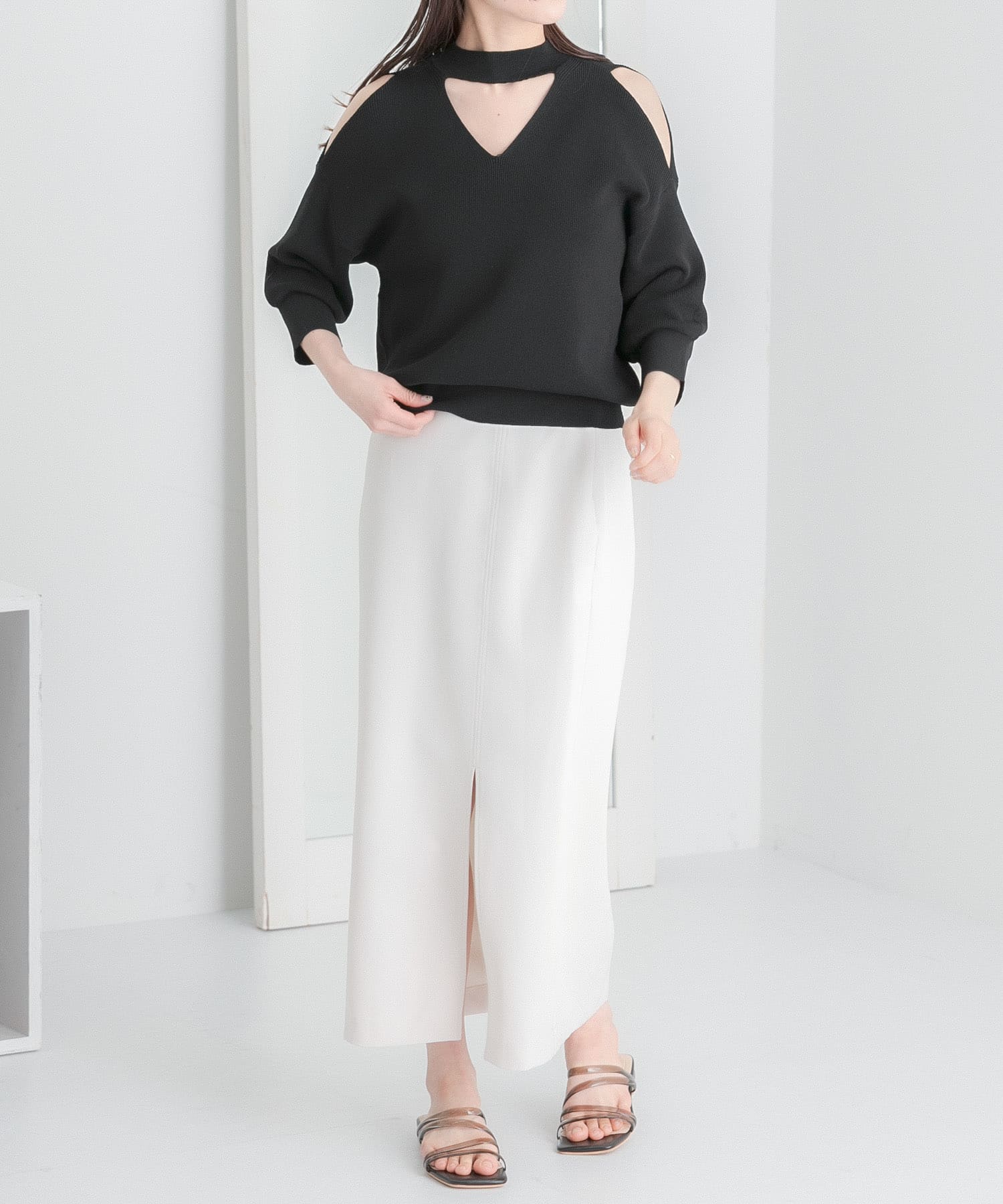 身長：160cm サイズ：one
