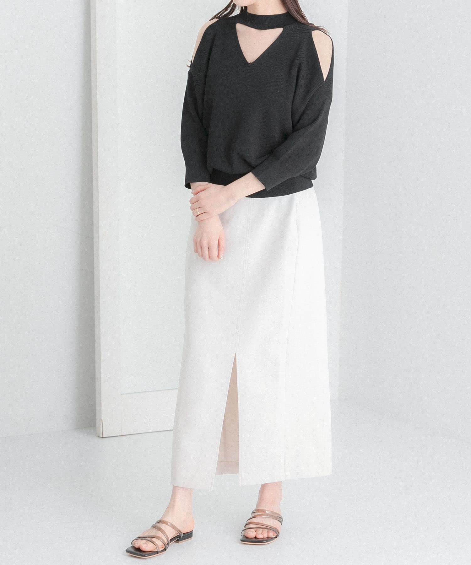 身長：160cm サイズ：one