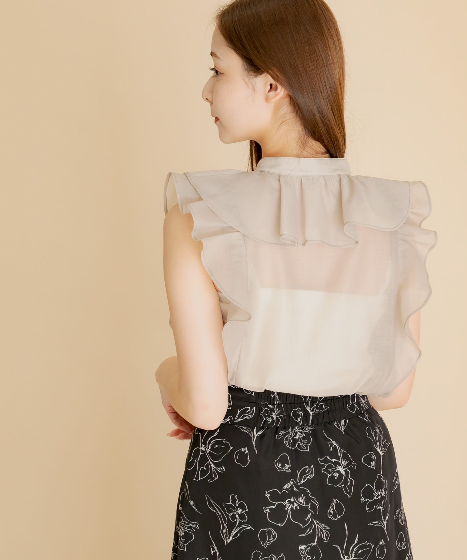 身長：154cm サイズ：one