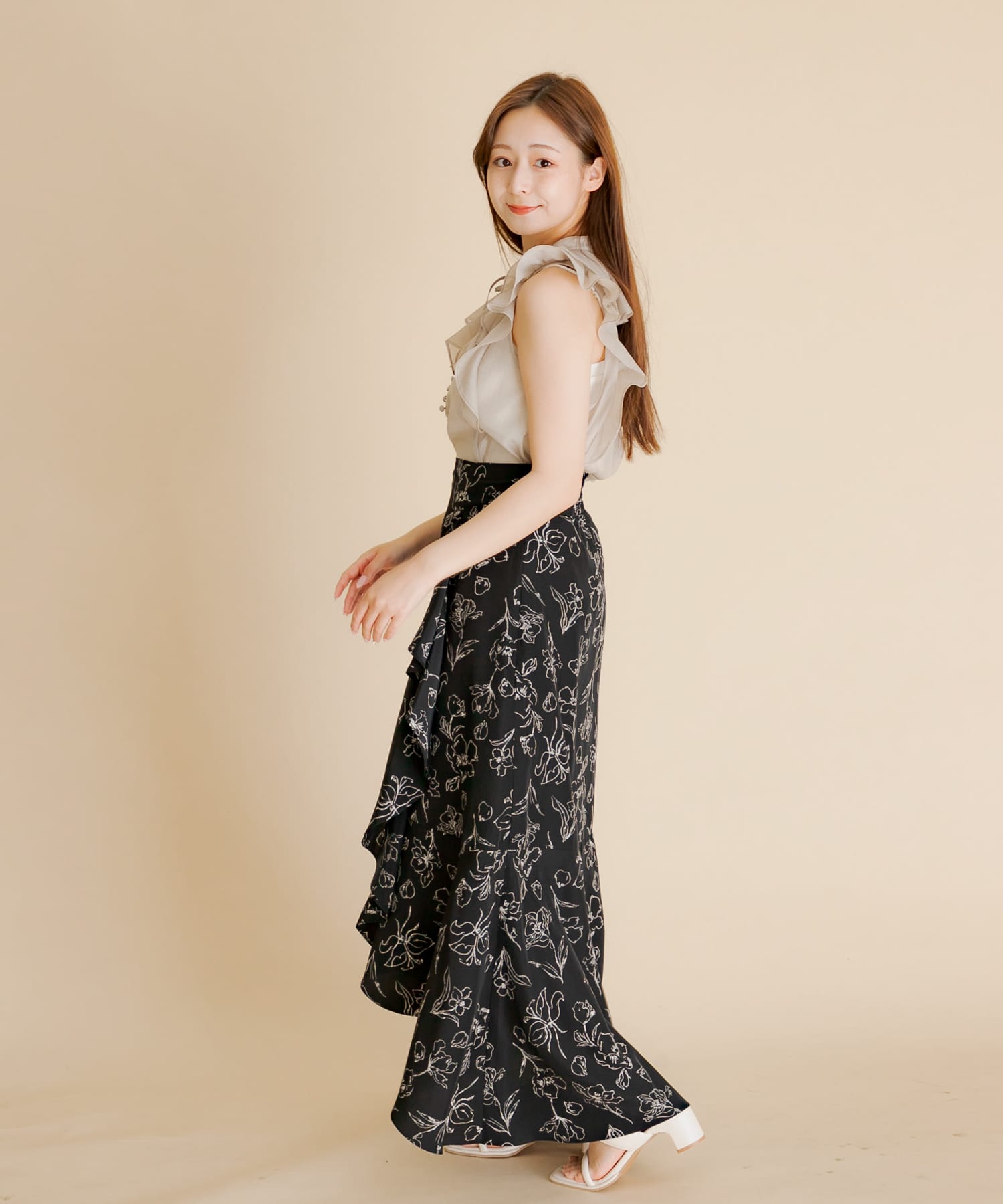 身長：154cm サイズ：one