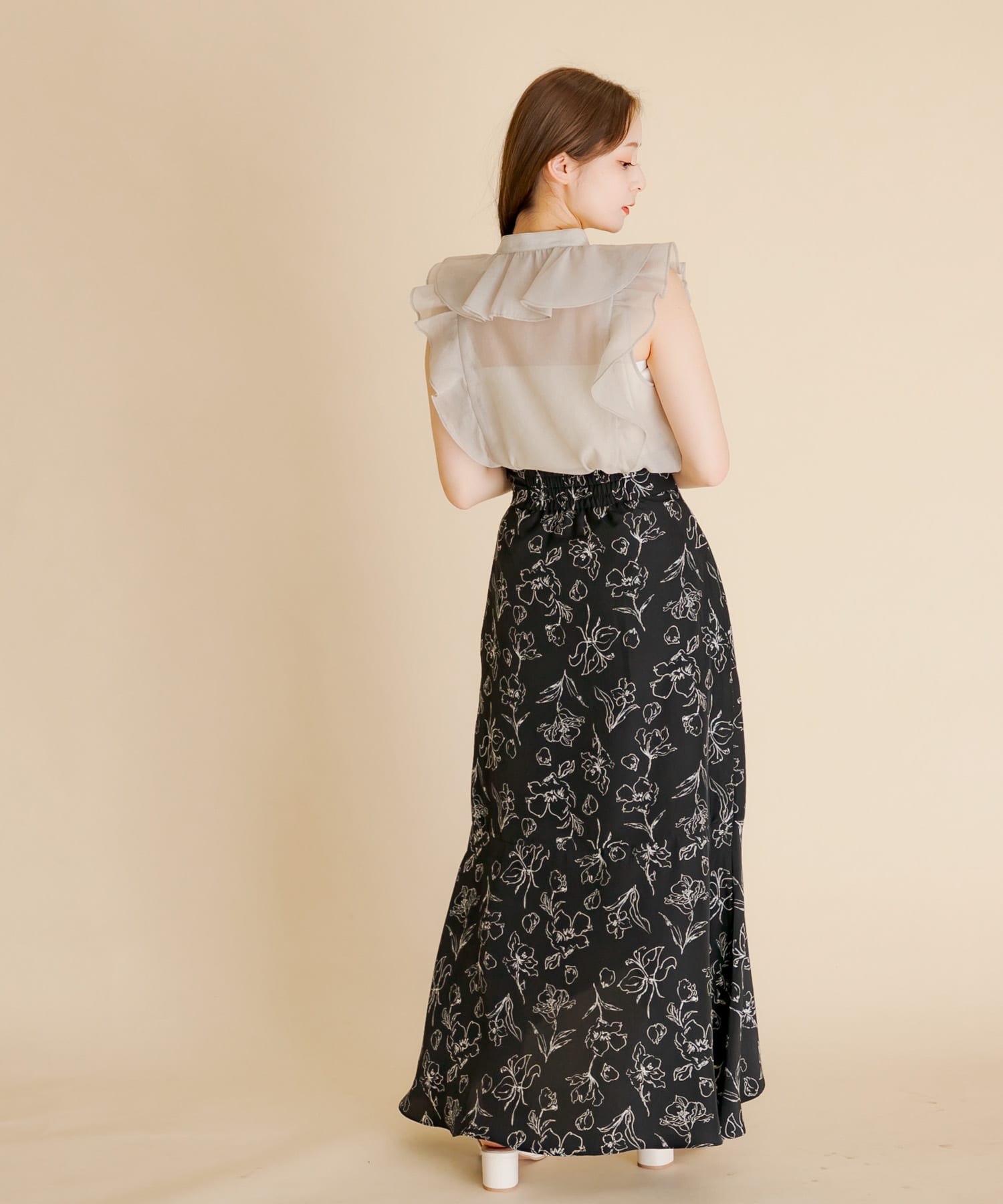 身長：154cm サイズ：one