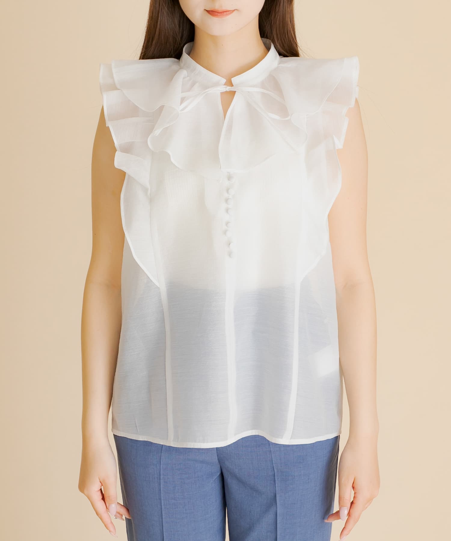 身長：154cm サイズ：one