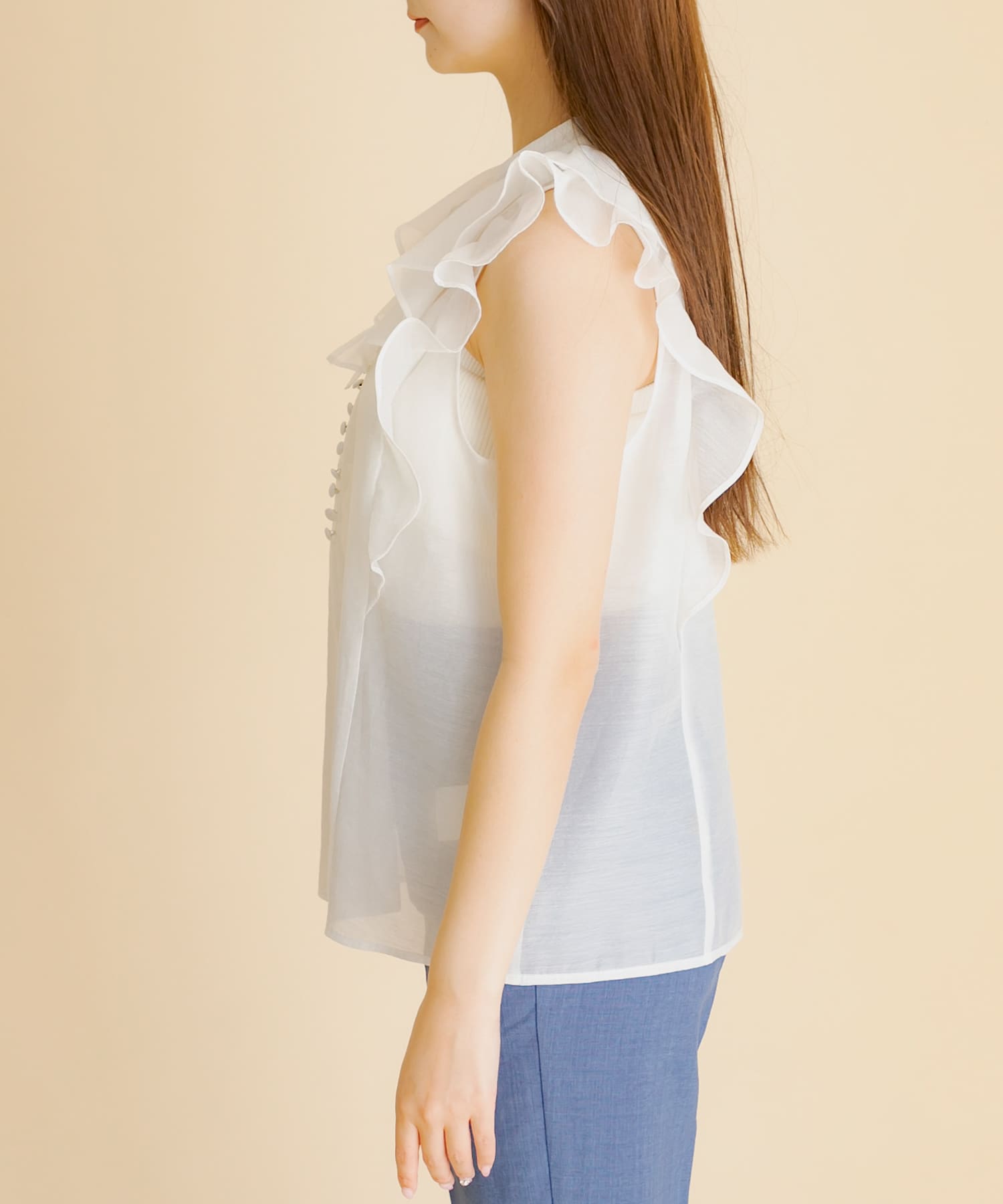 身長：154cm サイズ：one