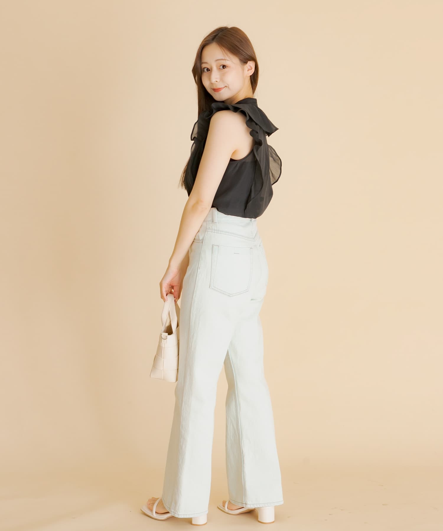 身長：154cm サイズ：one