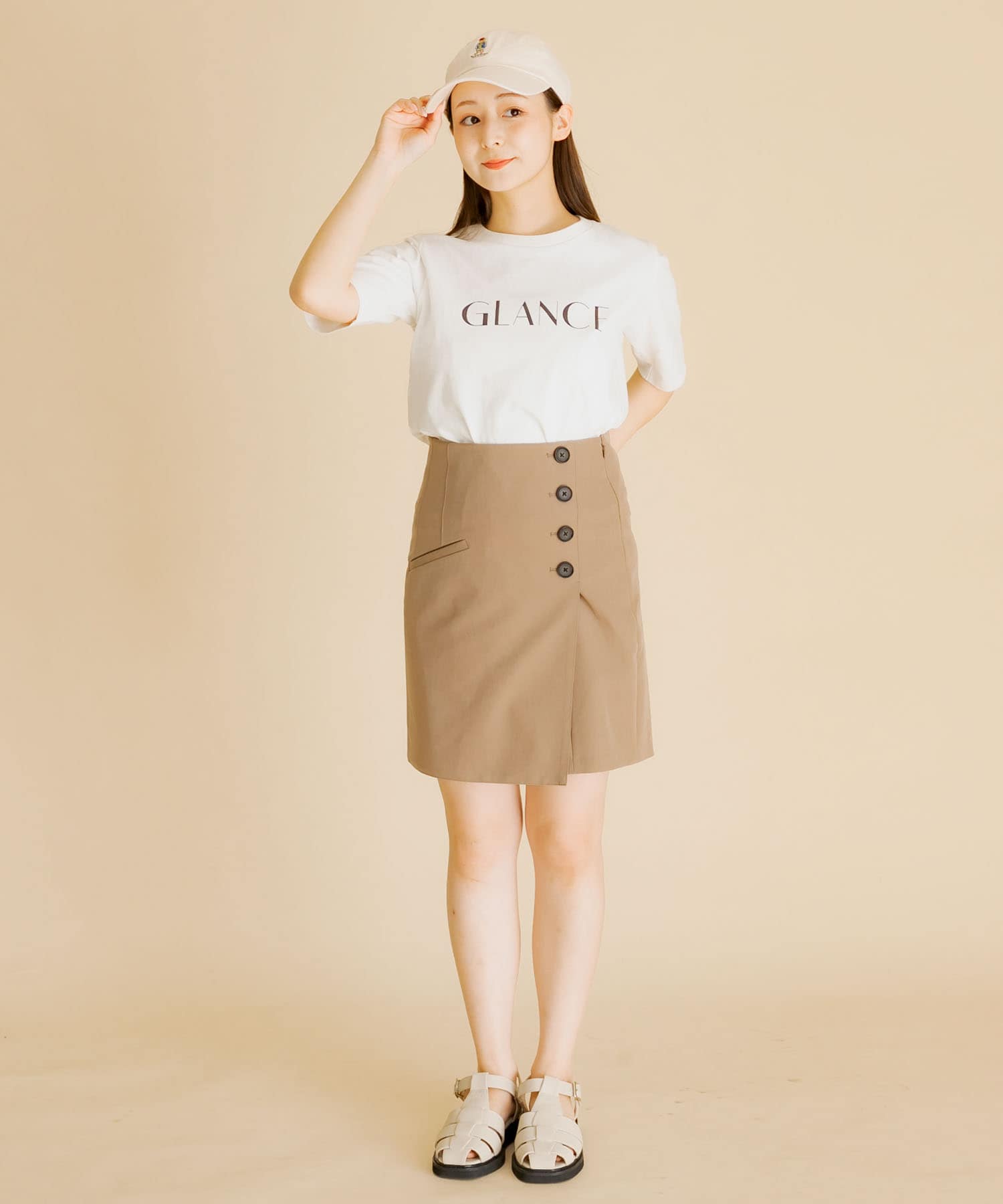 身長：154cm サイズ：M