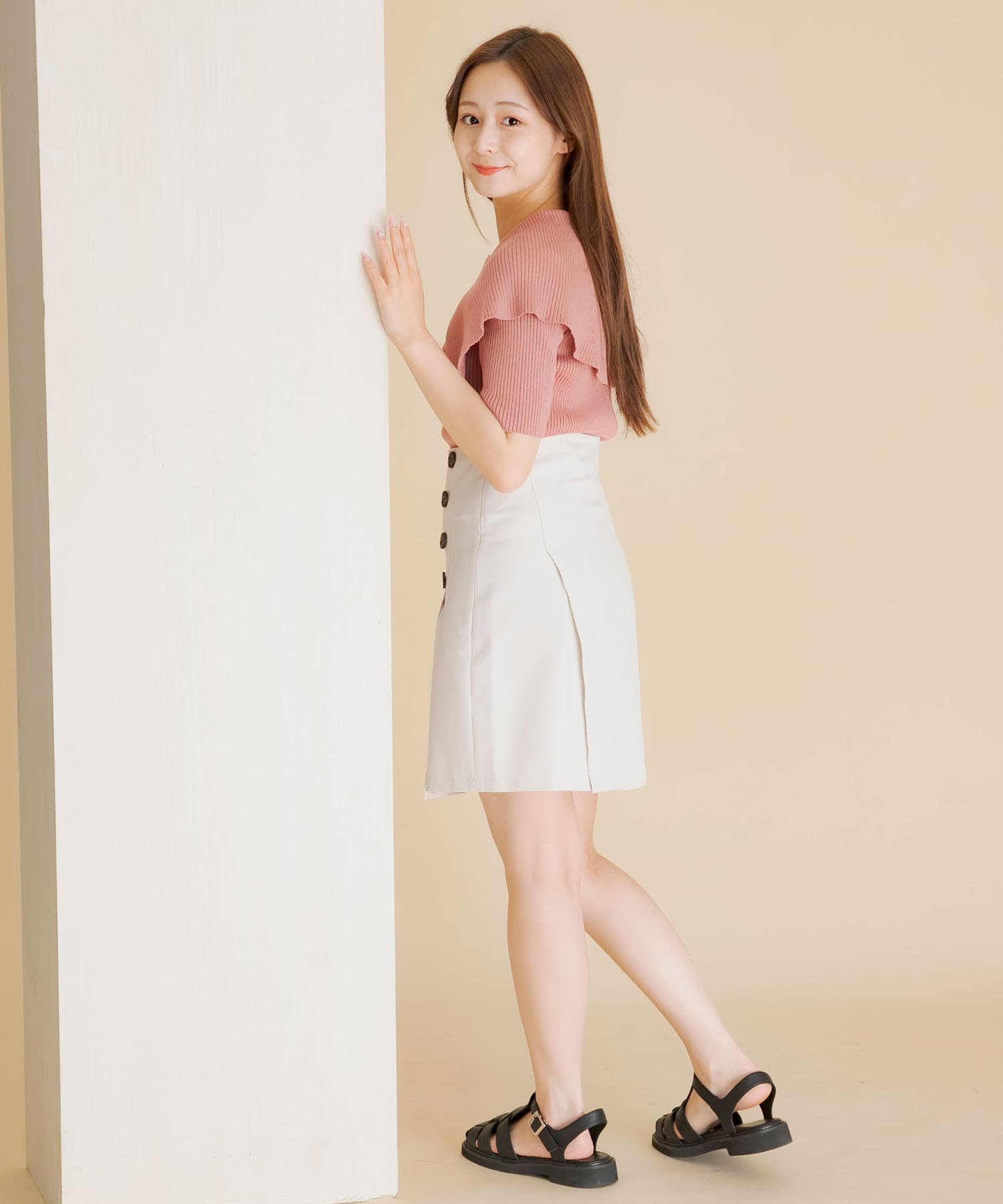 身長：154cm サイズ：M