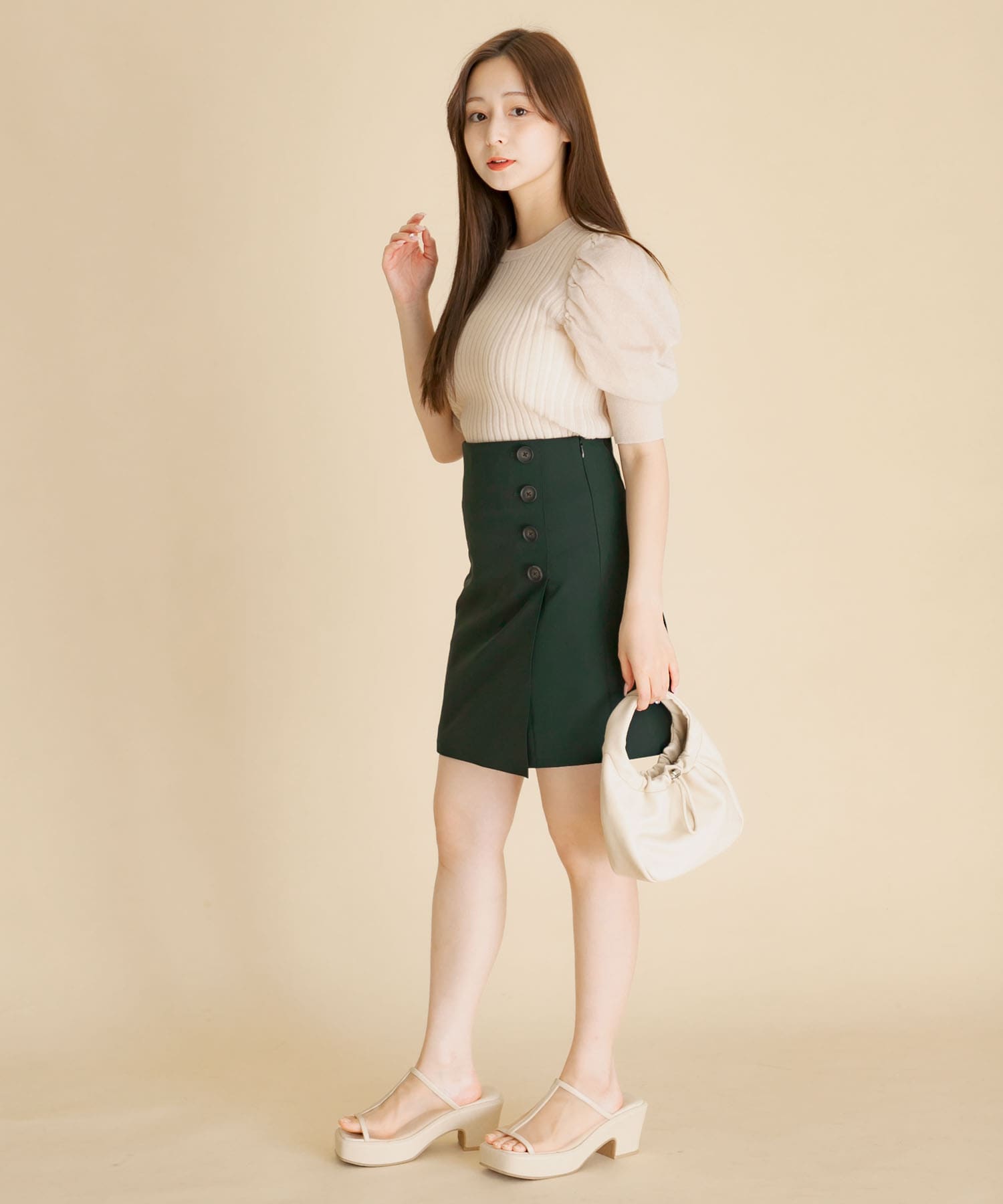 身長：154cm サイズ：M