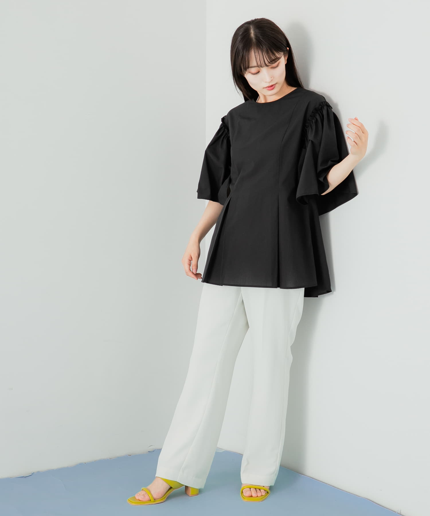 身長：155cm サイズ：M