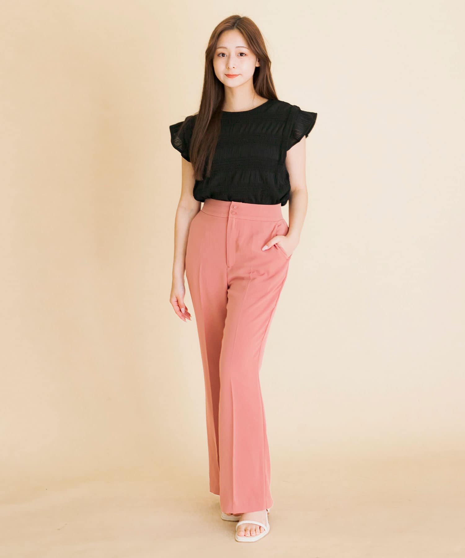 身長：154cm サイズ：M