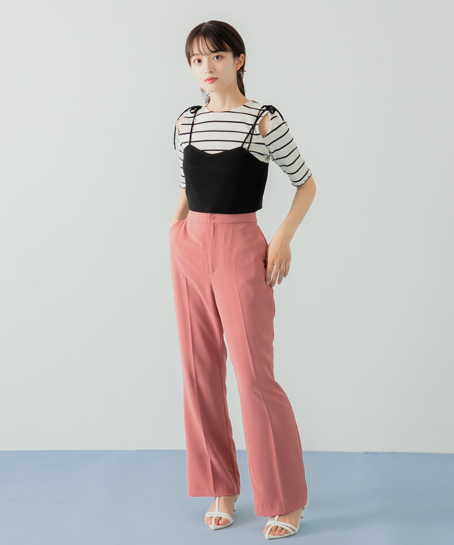 身長：155cm サイズ：M