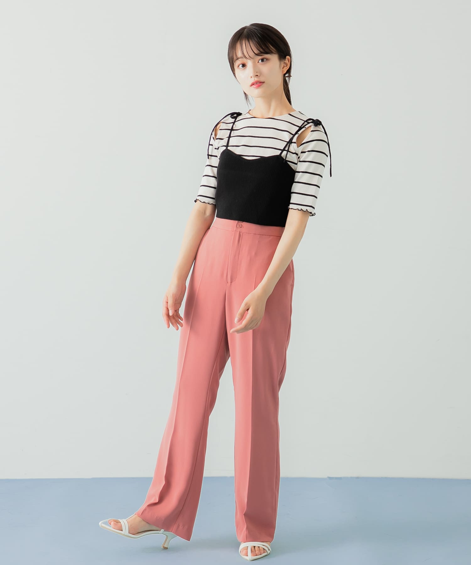 身長：155cm サイズ：M