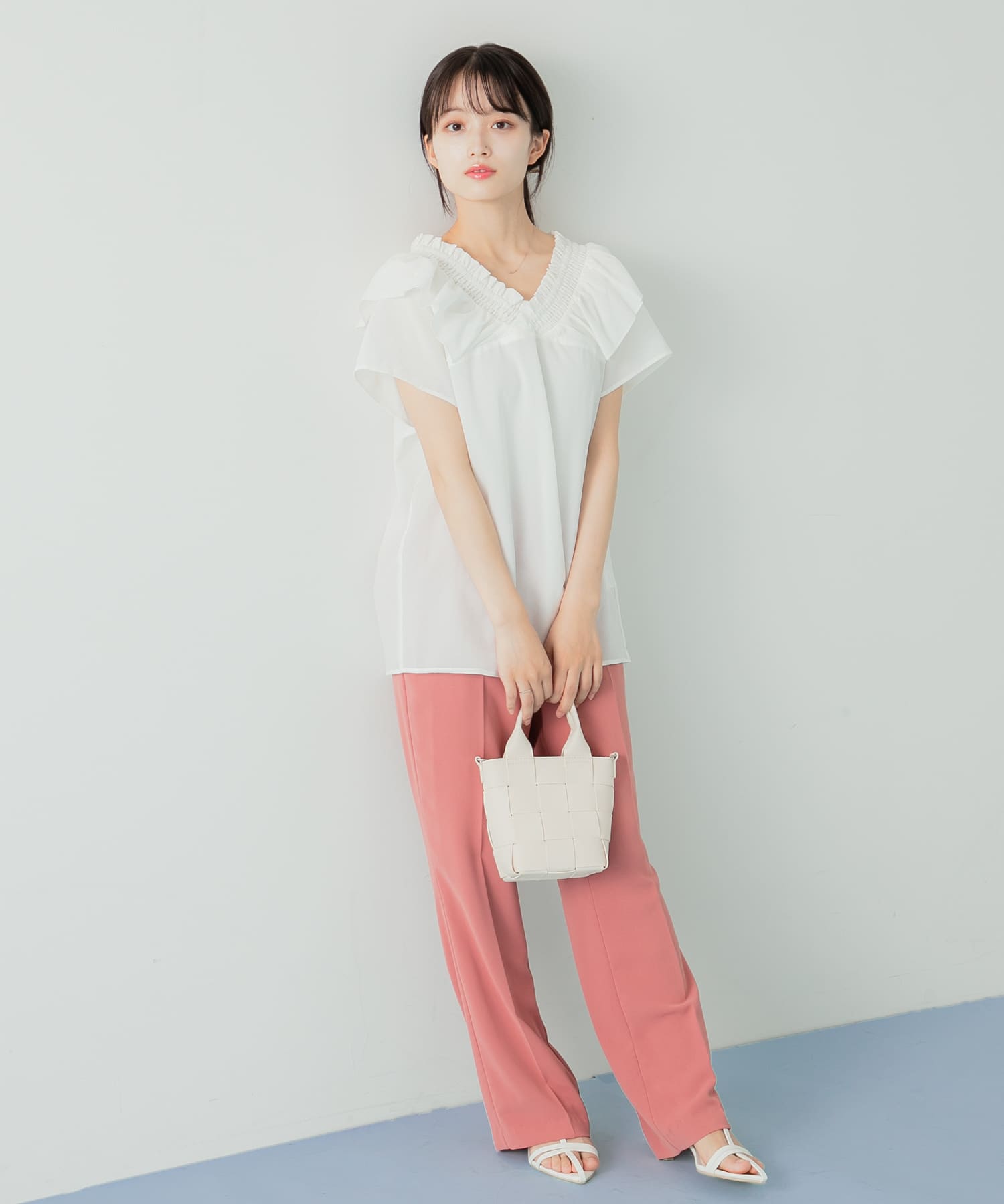 身長：155cm サイズ：M
