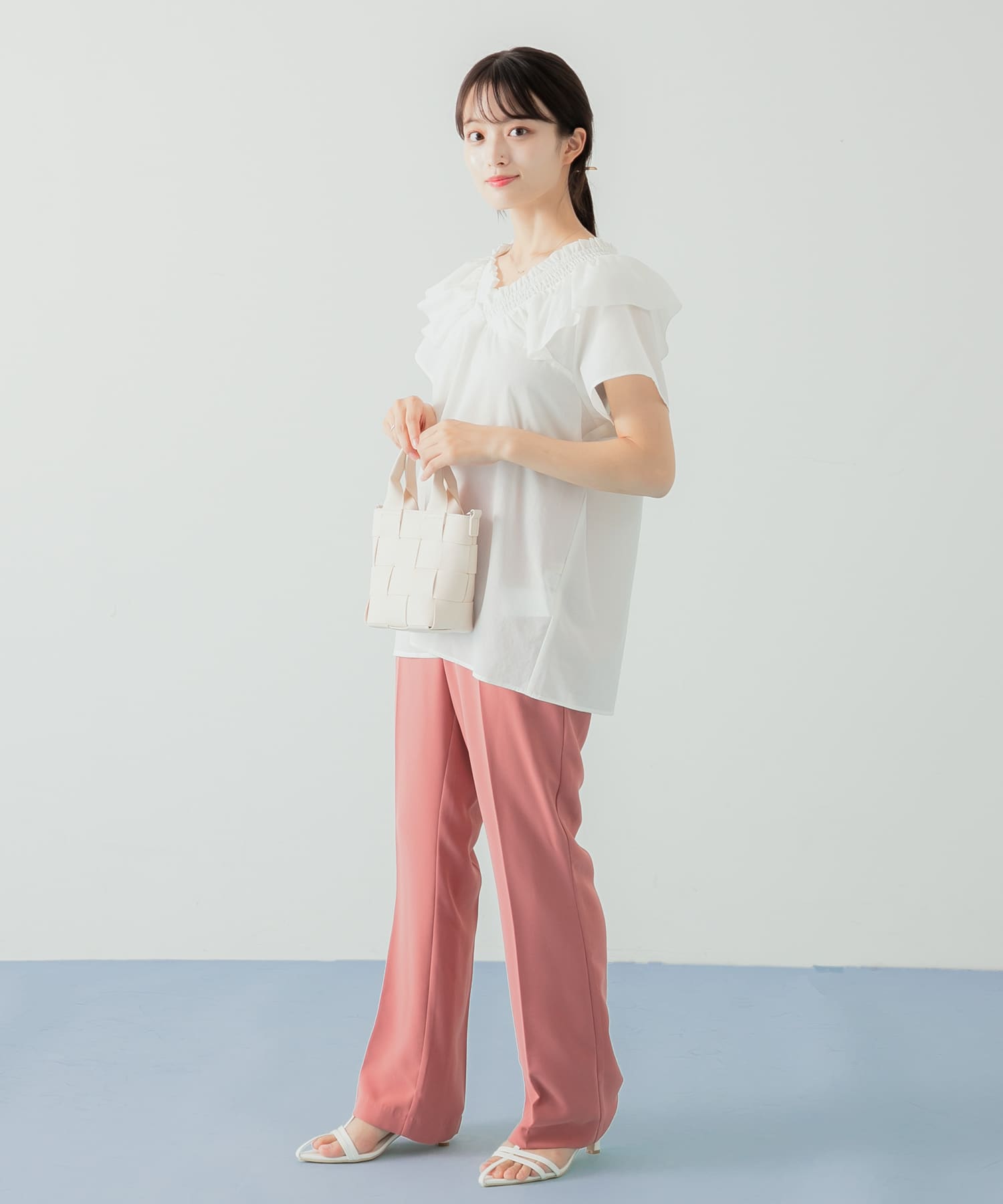身長：155cm サイズ：M