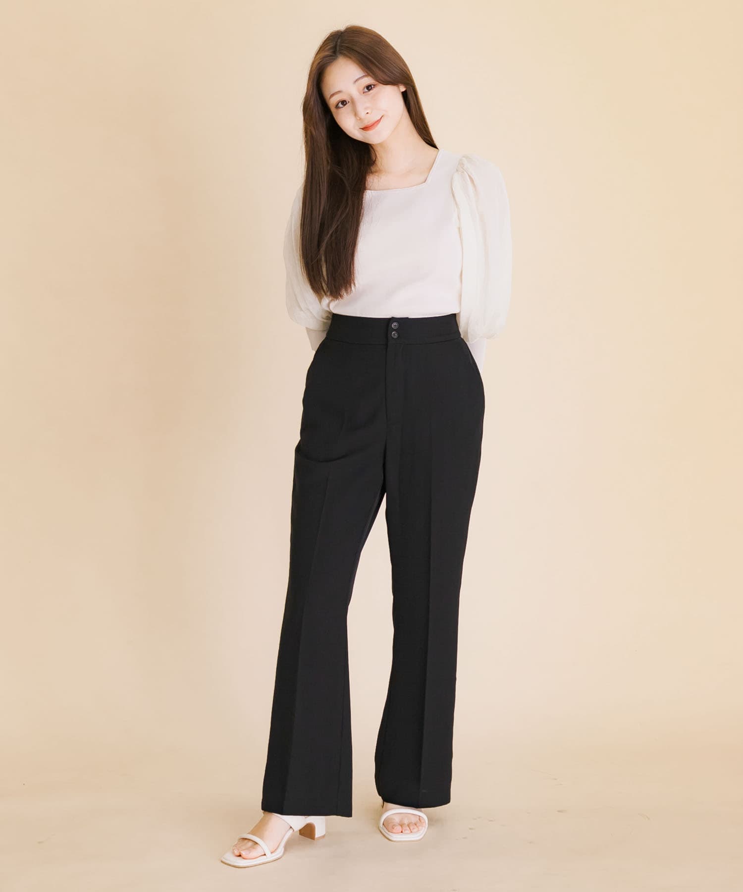 身長：154cm サイズ：M