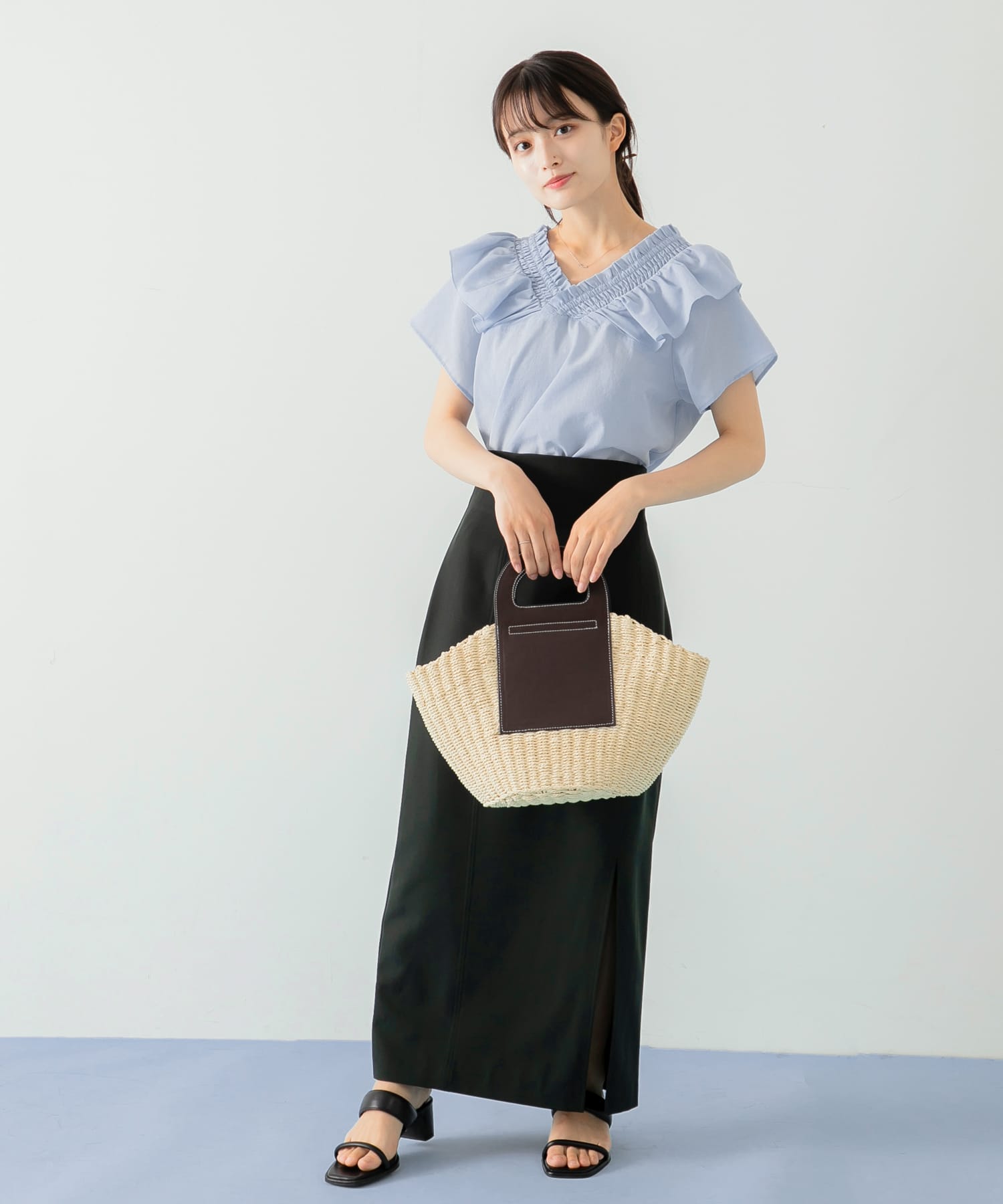 身長：155cm サイズ：M