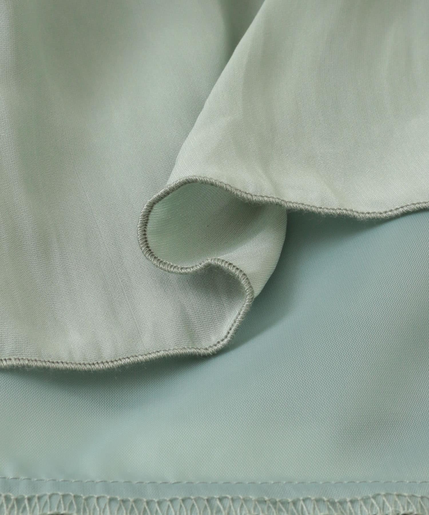 ランダムティアードロングスカート KHAKI S